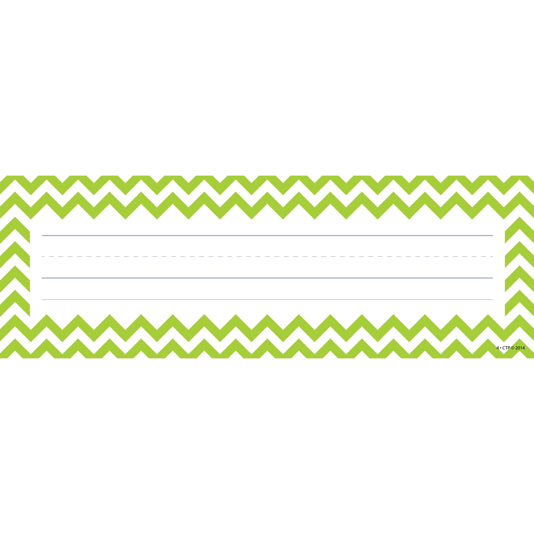 Chevron Solids Name Plates, 36 Per Pack