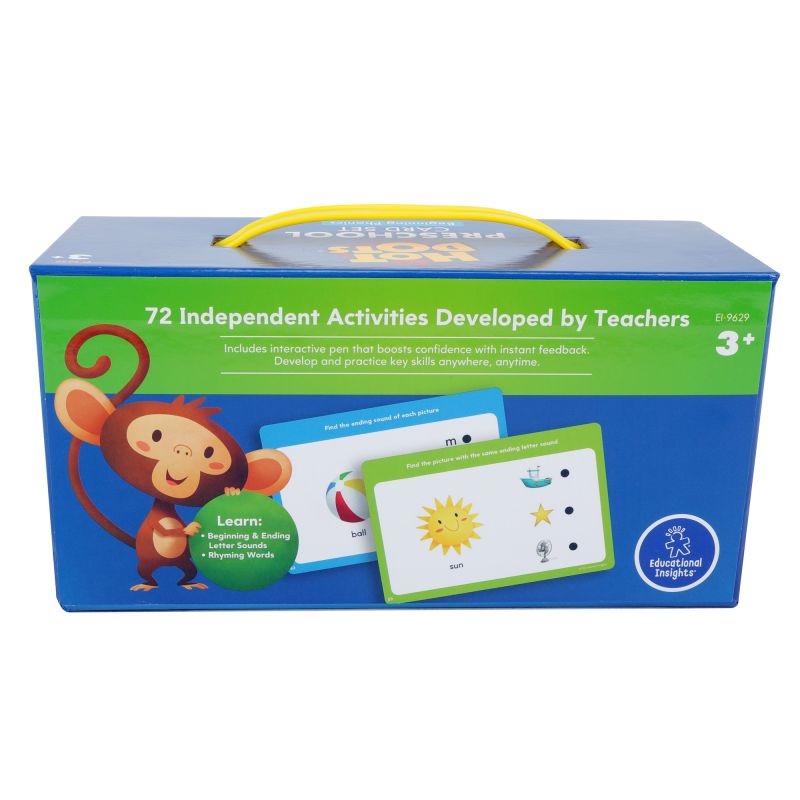 Hot Dots® Preschool Card Set: Beginning Phonics