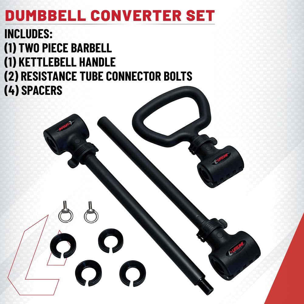 Lifeline Fitness Dumbbell Converter Set