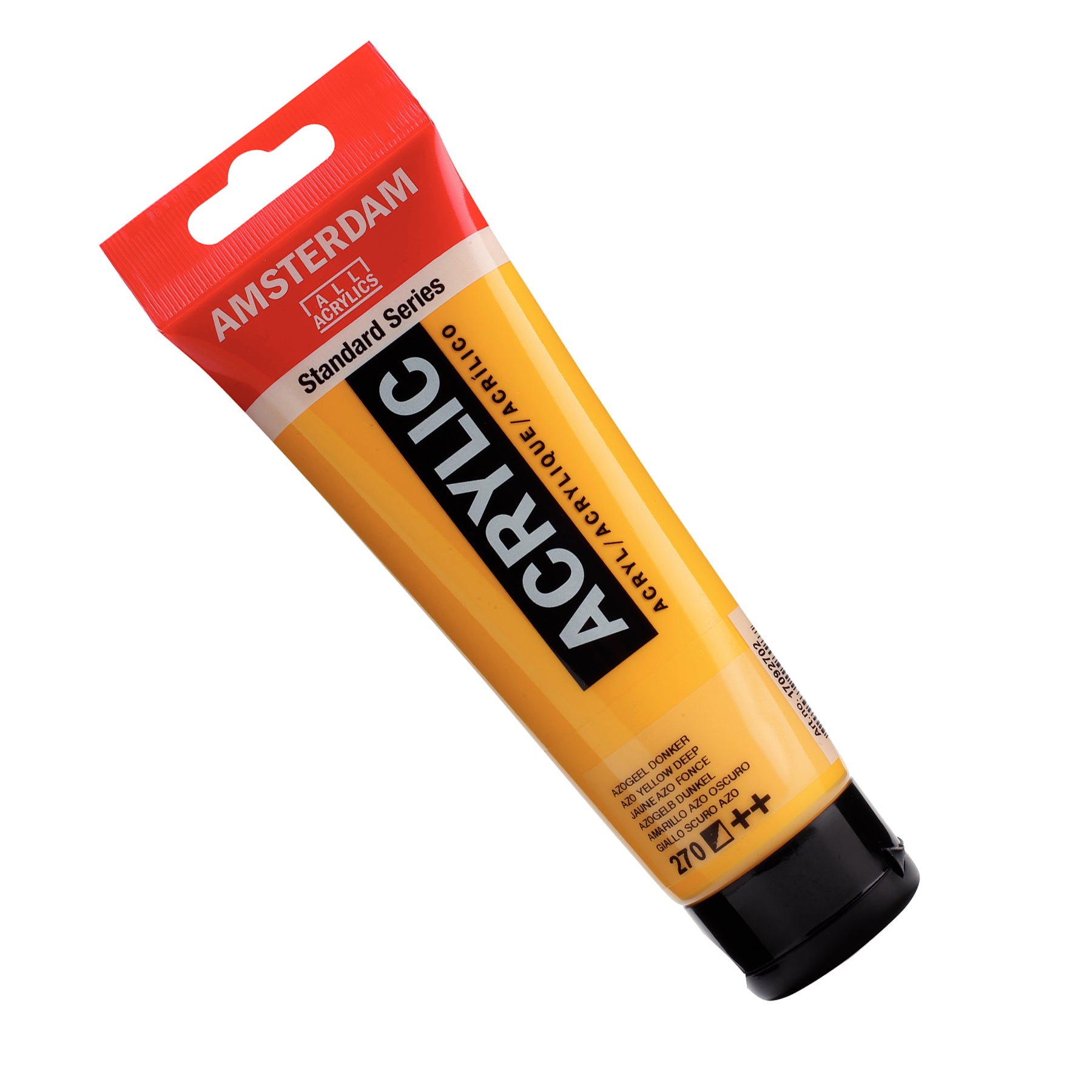 Standard Acrylic Paint, 120ml, Azo Yellow Deep 270