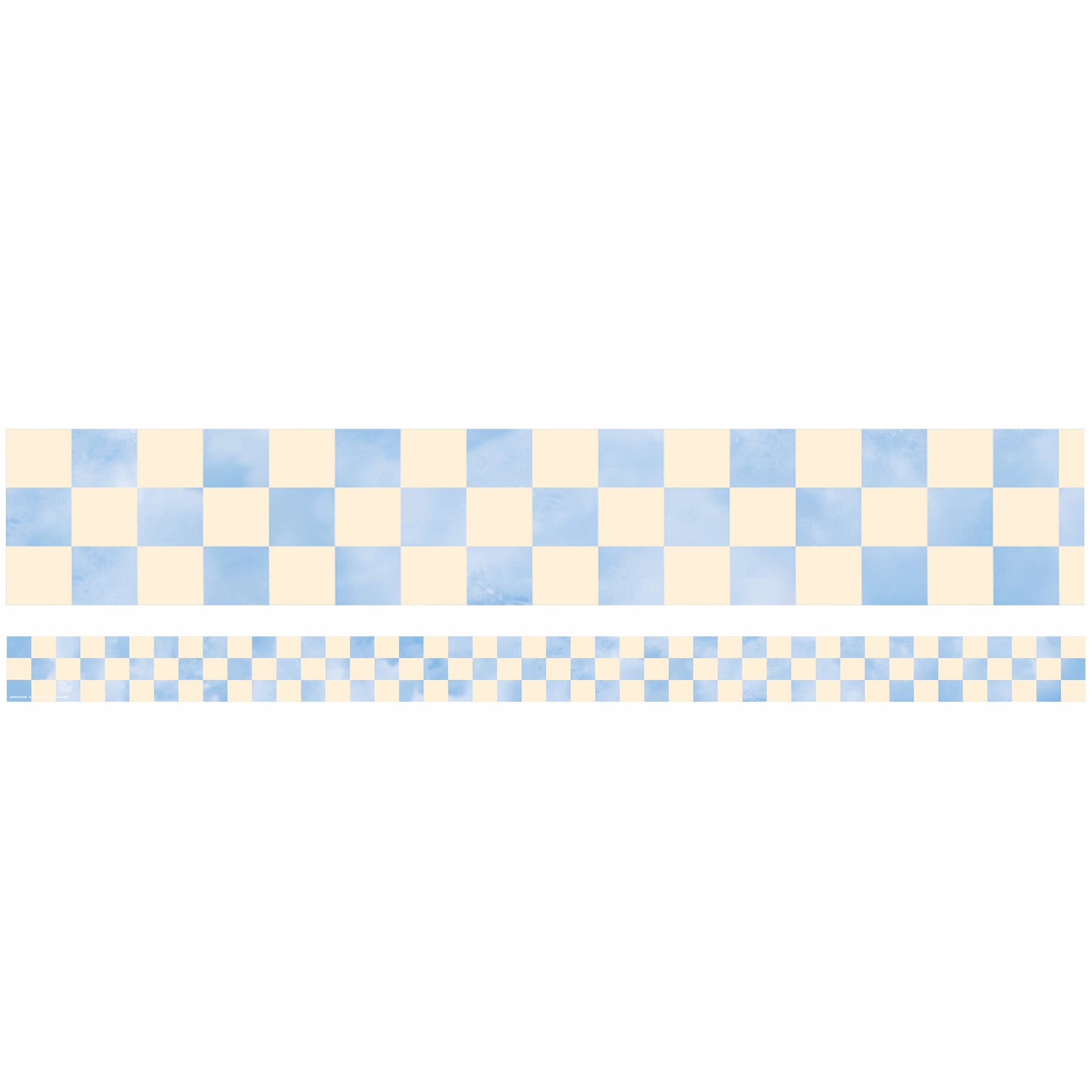 Checkered Sky Deco Trim, 37 Feet Per Pack, 6 Packs