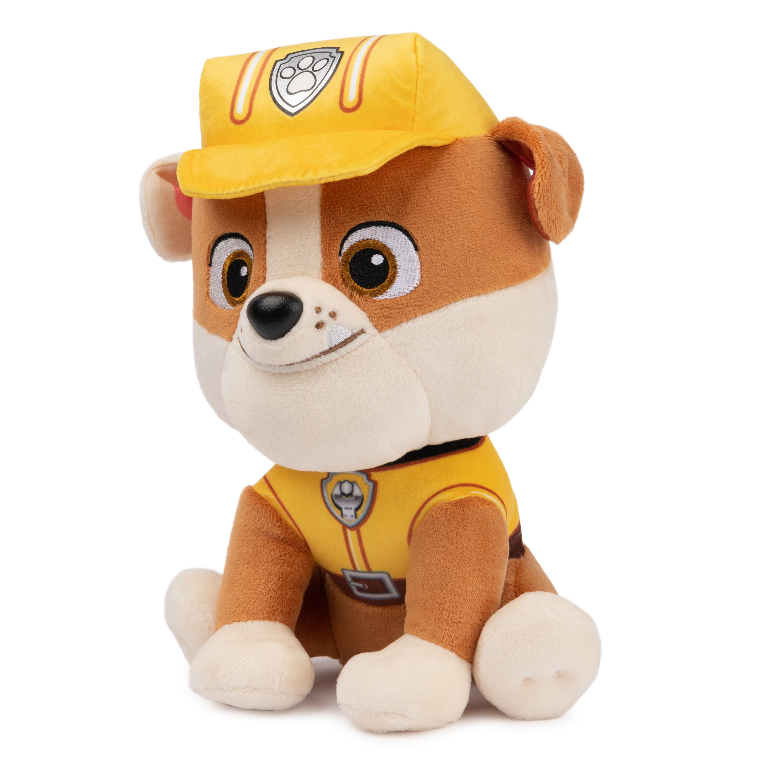 GUND PAW Patrol Rubble in Signature Construction Uniform For Ages 1 and Up, 9" Styles May Vary
