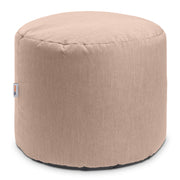 Jaxx Spring Indoor / Outdoor Bean Bag Pouf Ottoman, Sunbrella Petal