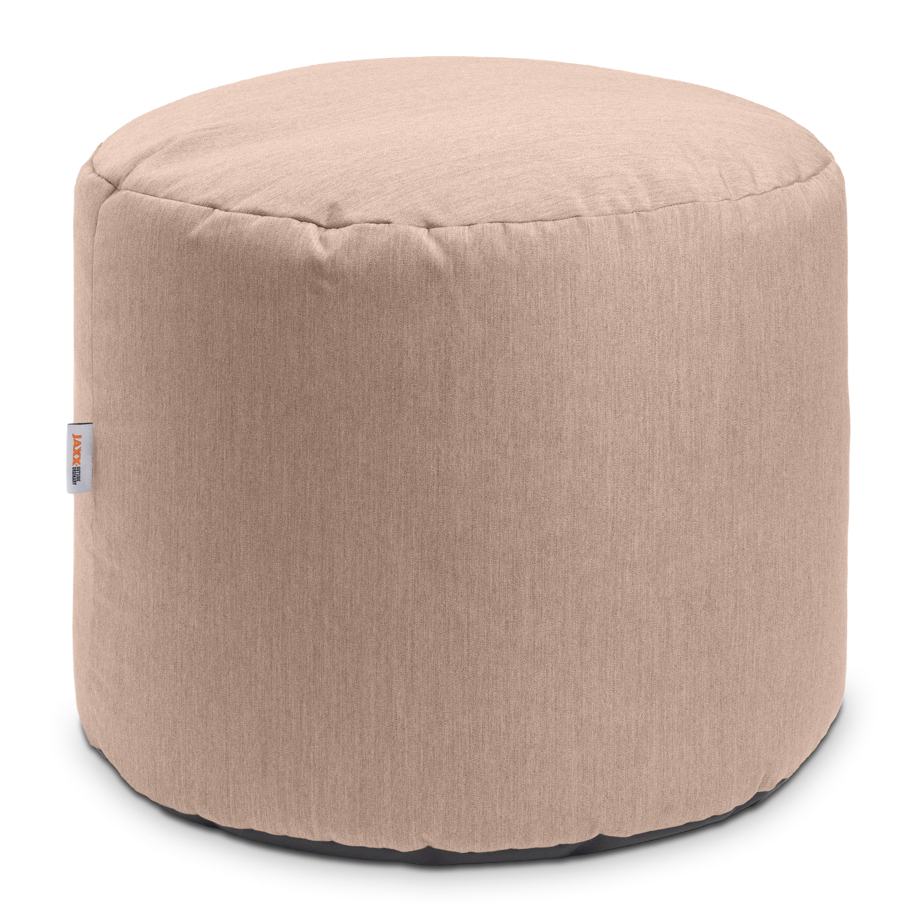Jaxx Spring Indoor / Outdoor Bean Bag Pouf Ottoman, Sunbrella Petal