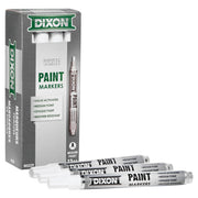 PAINT MARKERS MED TIP 12CT WHITE