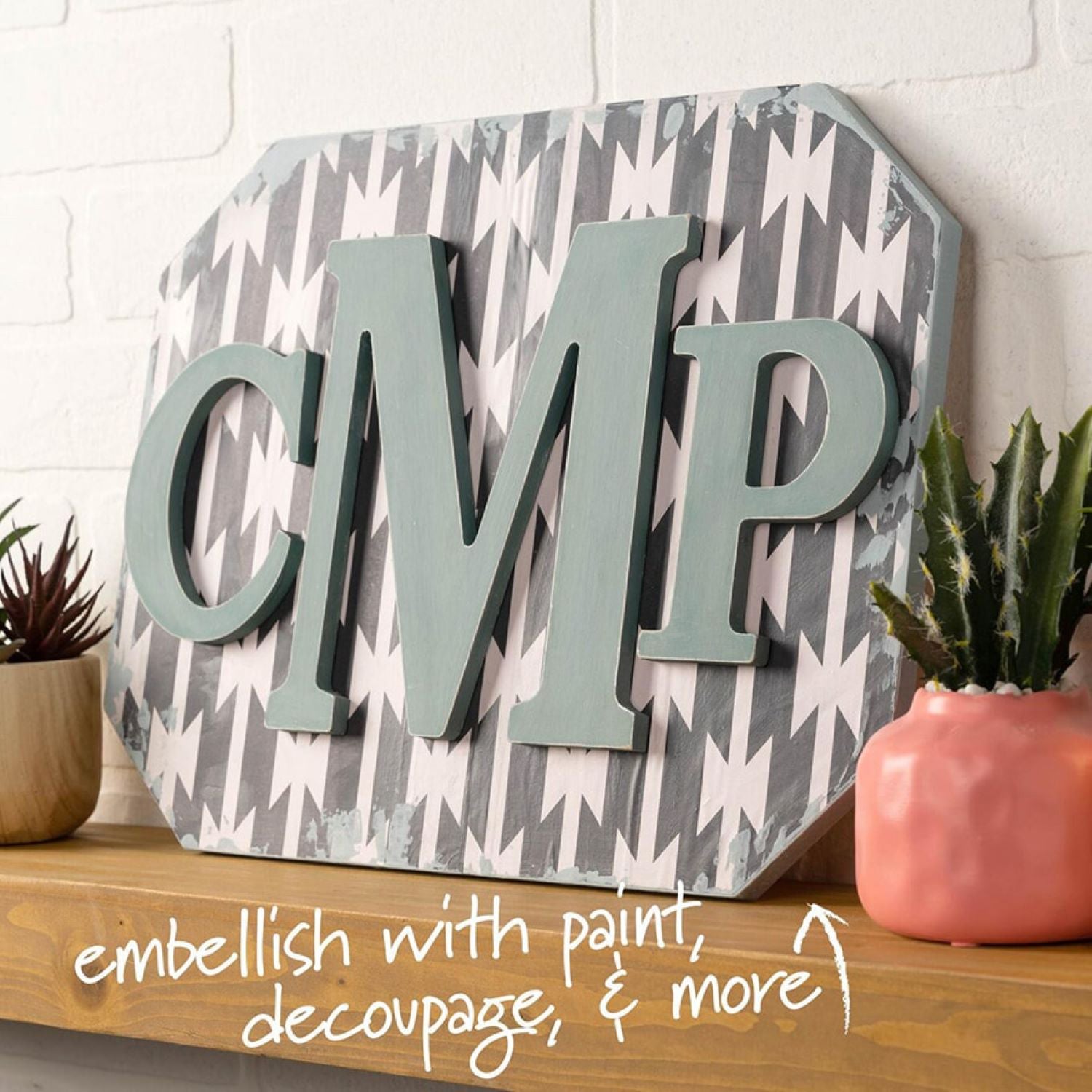 MDF Letter, B, 5 Inch