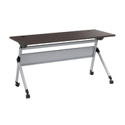 Bush Business Furniture Envision 60W Folding Training Table in Storm Gray - 59.45" Width x 23.54" Depth x 29.62" Height