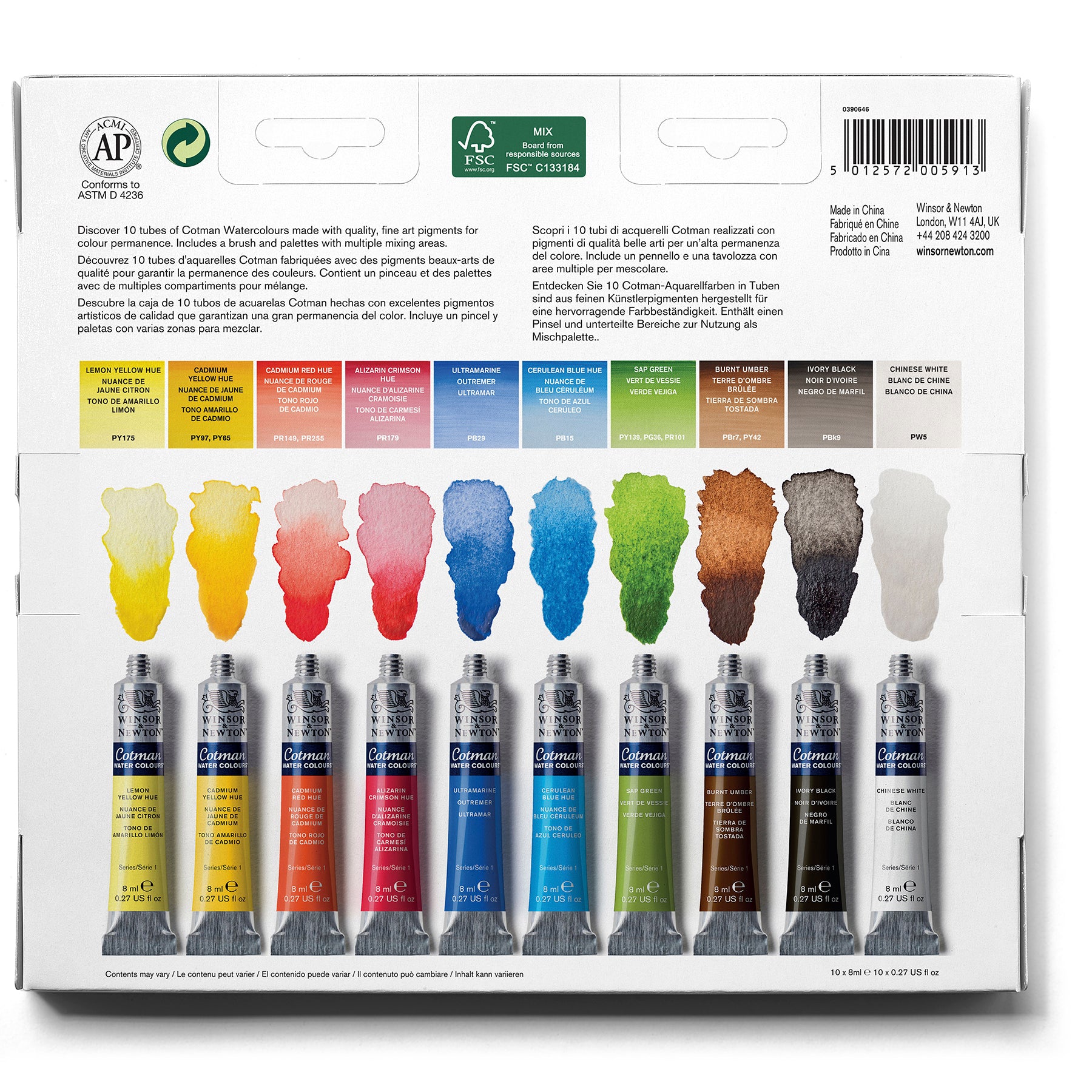 CWC - Tube Palette Set