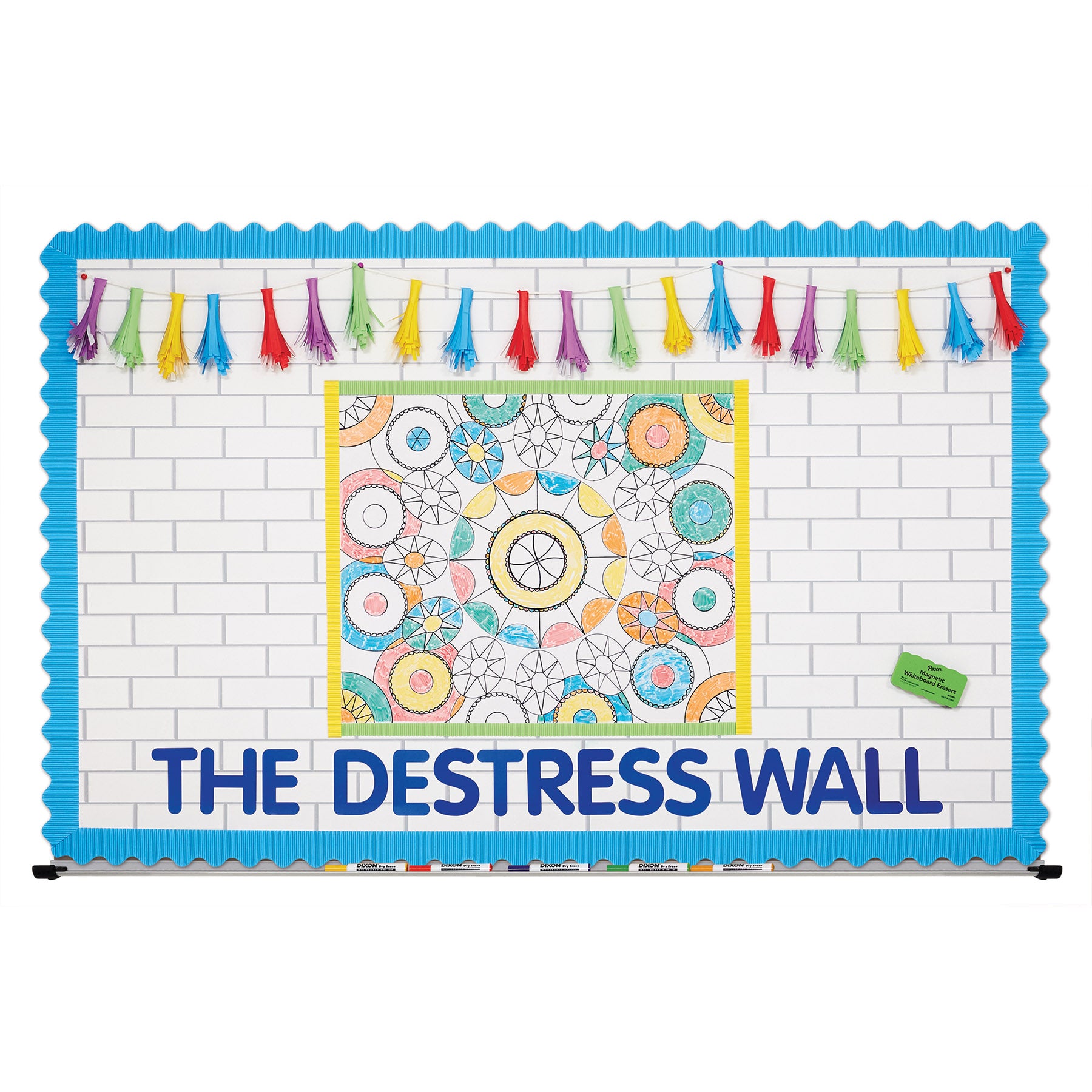 Bulletin Board Art Paper, Canary, 48" x 12', 4 Rolls