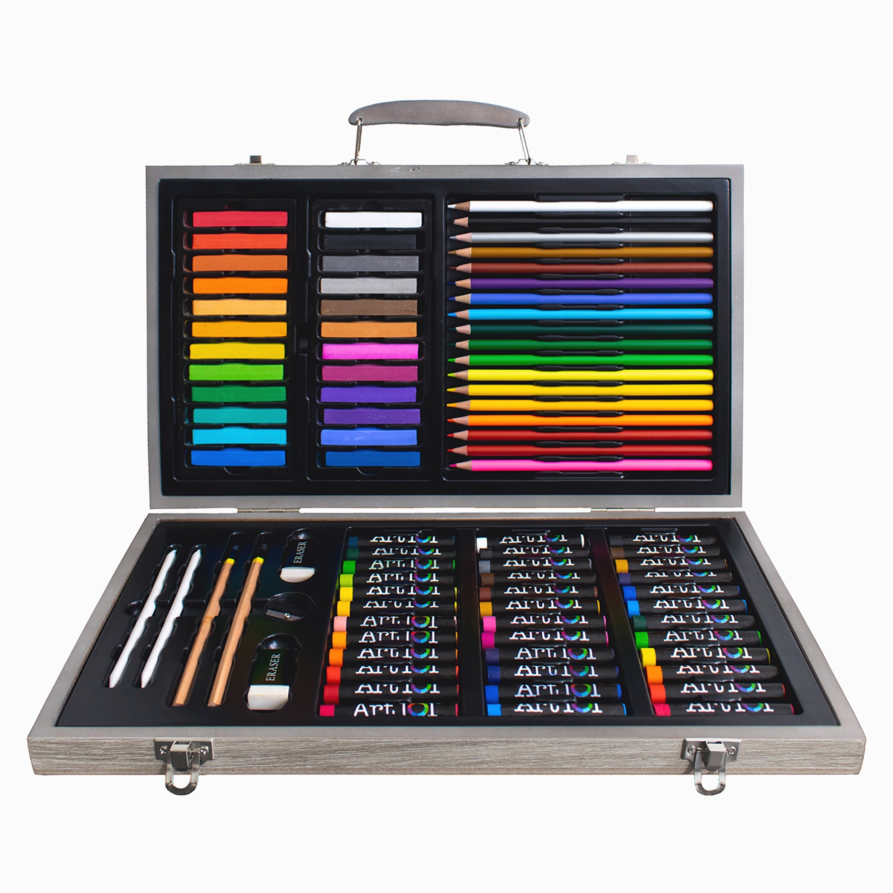 Drawing, Sketching & Doodle Wood 111-Piece Art Set