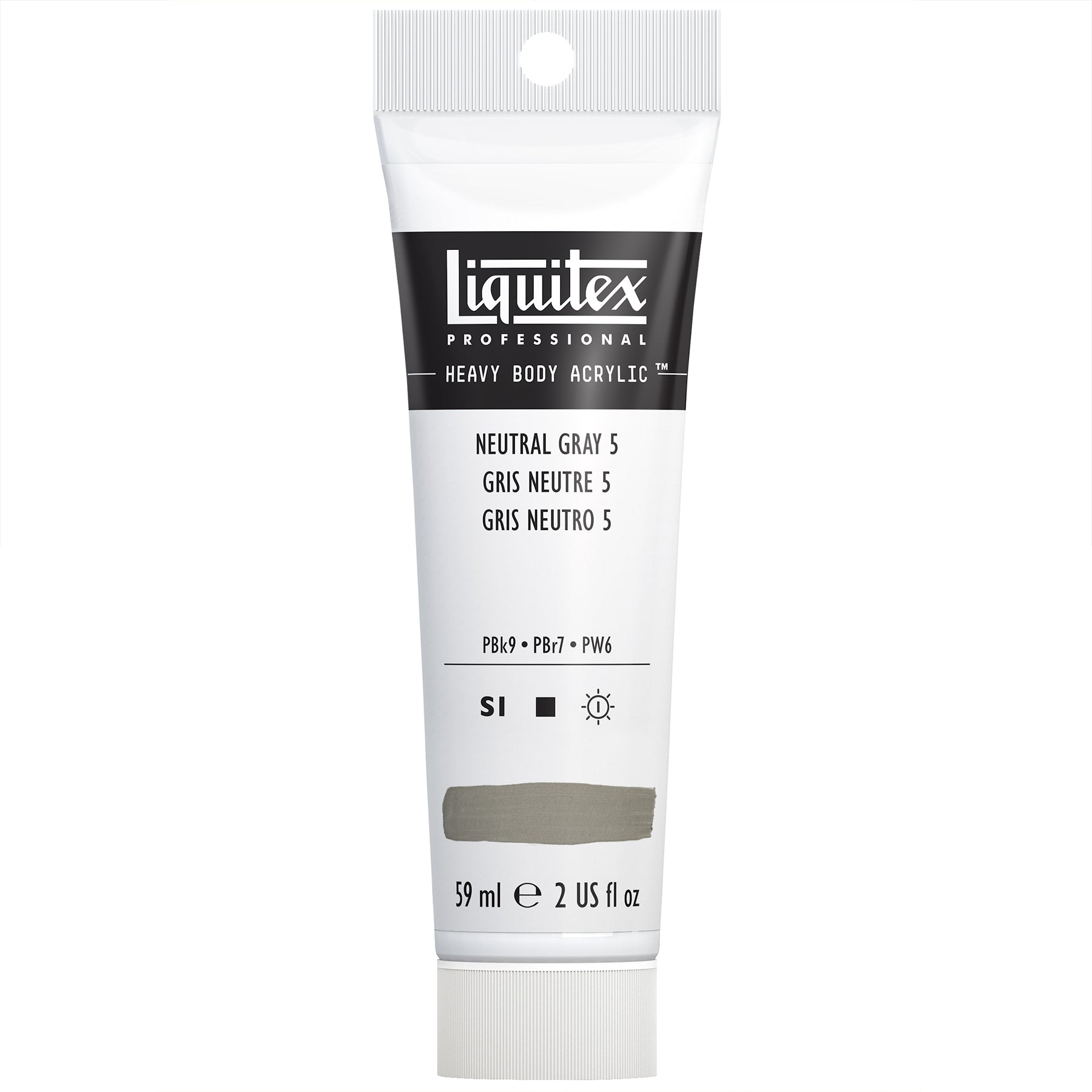 HB 59ml tube - Neutral Gray Value 5/Mixing Gray