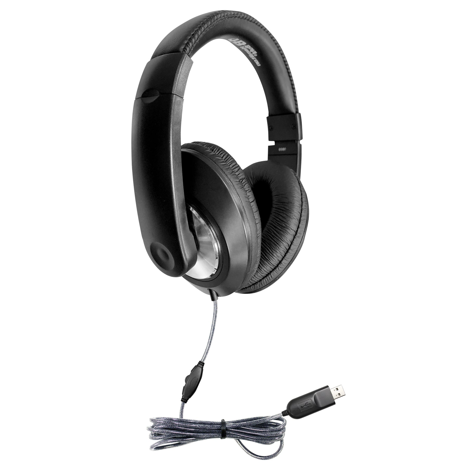 Smart-Trek Deluxe Stereo Headphone with In-Line Volume Control and USB Plug