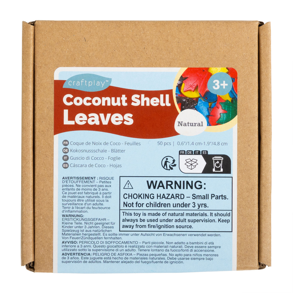 COCONUT SHELL LEAVES