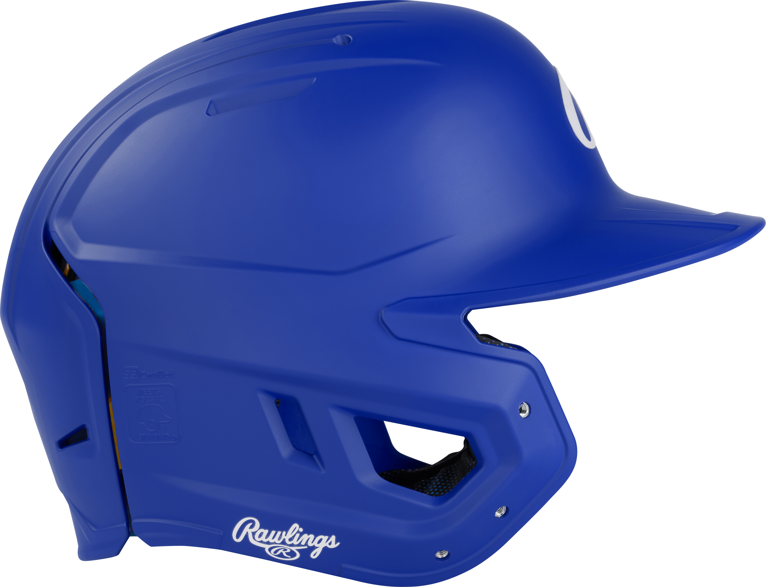 Rawlings Mach Fit Matte Osfm Batting Helmet - Royal