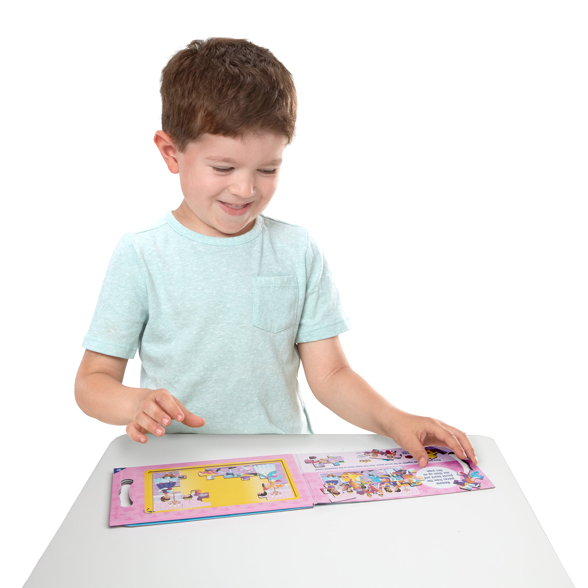 Take Along Magnetic Jigsaw Puzzles - Princesses