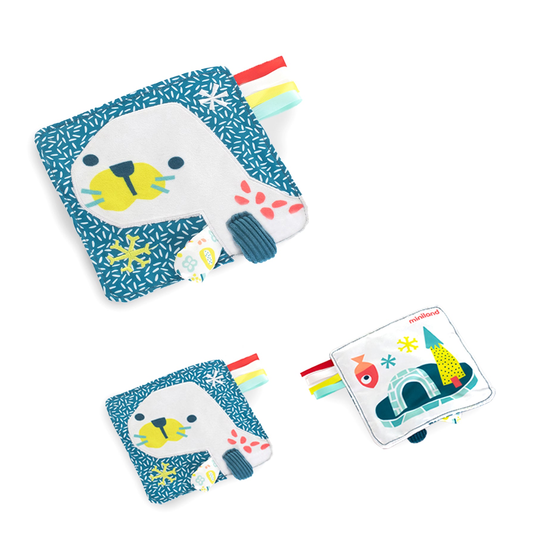 Feel to Learn: Crinkly Sensory Paper, Sea Lion