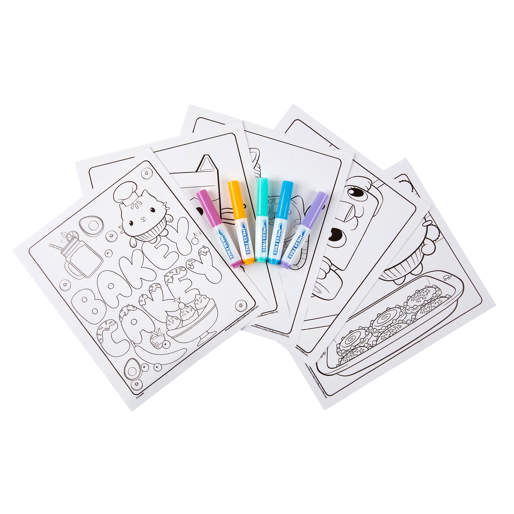 Color Wonder® Coloring Pad & Markers, Gabby's Dollhouse