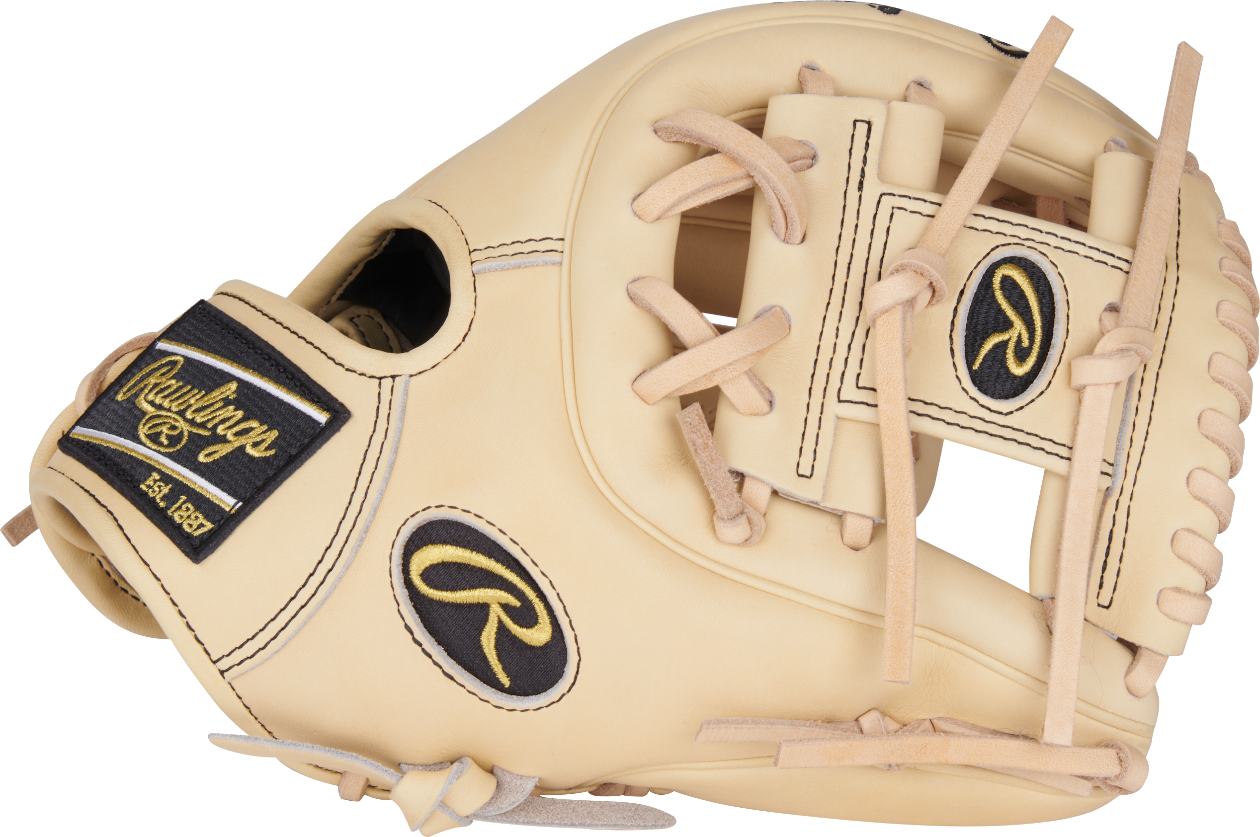 Rawlings Heart Of The Hide Series 11.25-Inch Baseball Glove - Right Hand Thrower - Camel