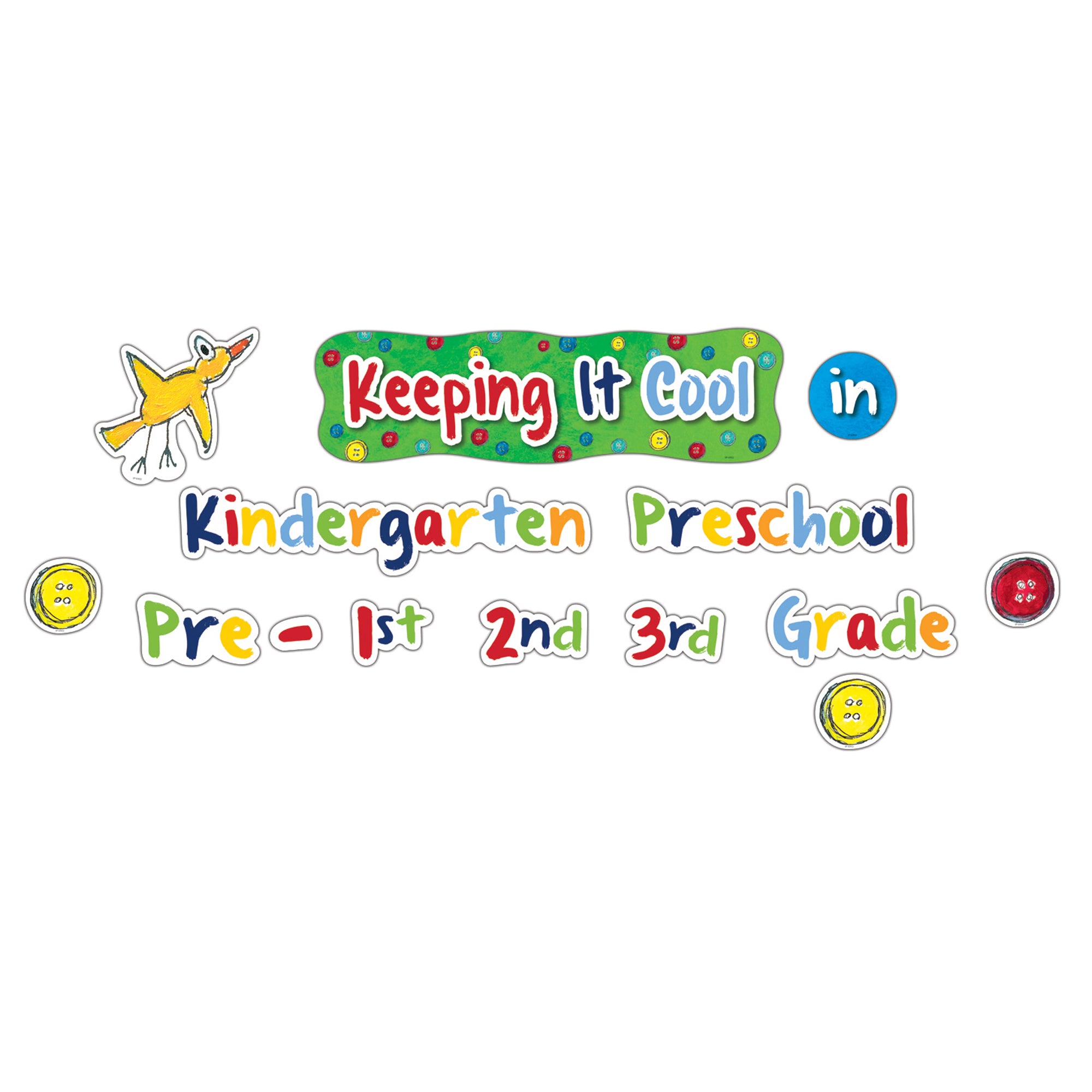 Pete the Cat® Keeping It Cool In...Bulletin Board Set