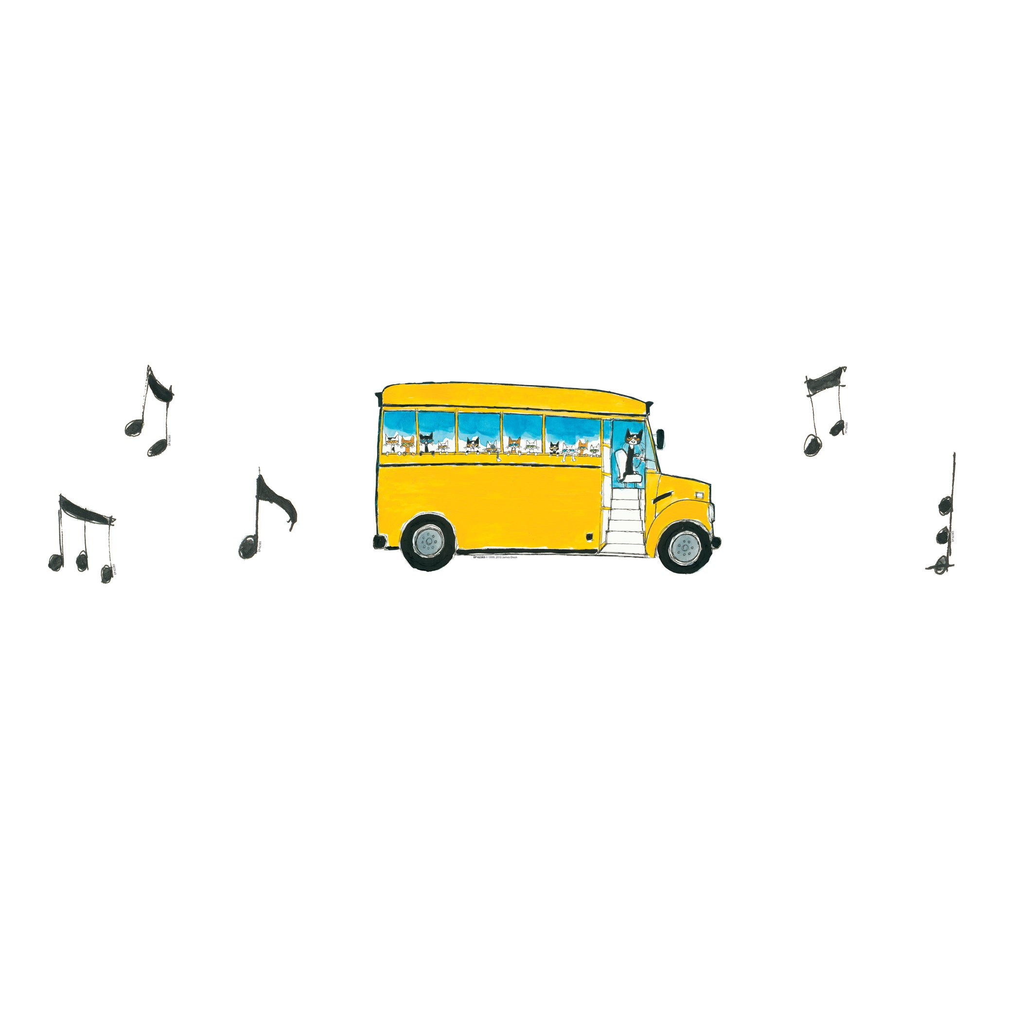 Pete the Cat We're Rocking in Our Learning Shoes Bulletin Board Set