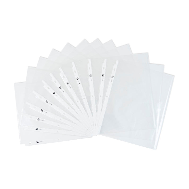 Economy Weight Reduced Glare Sheet Protectors, 8.5 x 11 in., Clear, Pack of 100