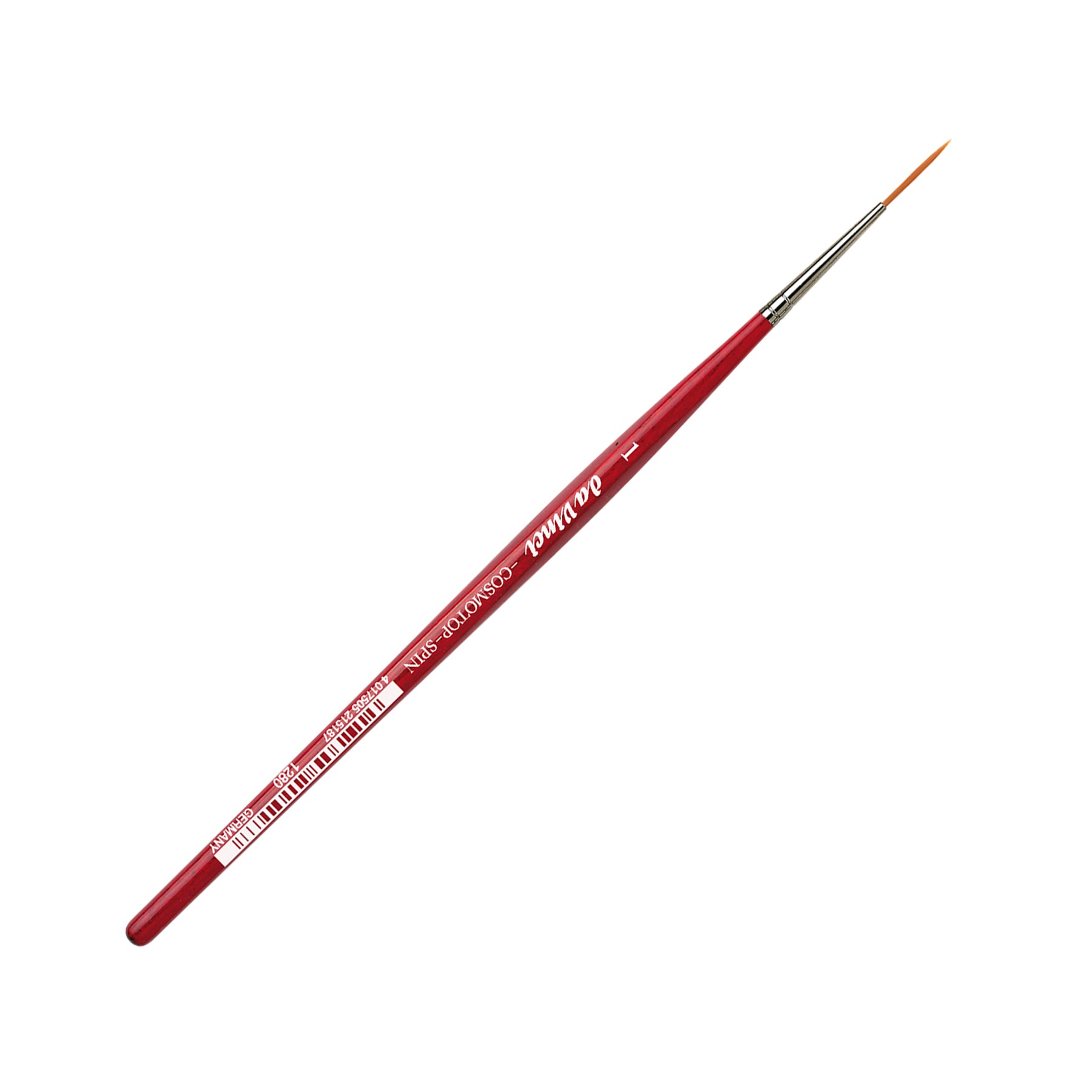 COSMOTOP-SPIN Rigger Brush, Synthetic, Acrylic & Watercolor, Pointed Liner, Series 5880, Size 1