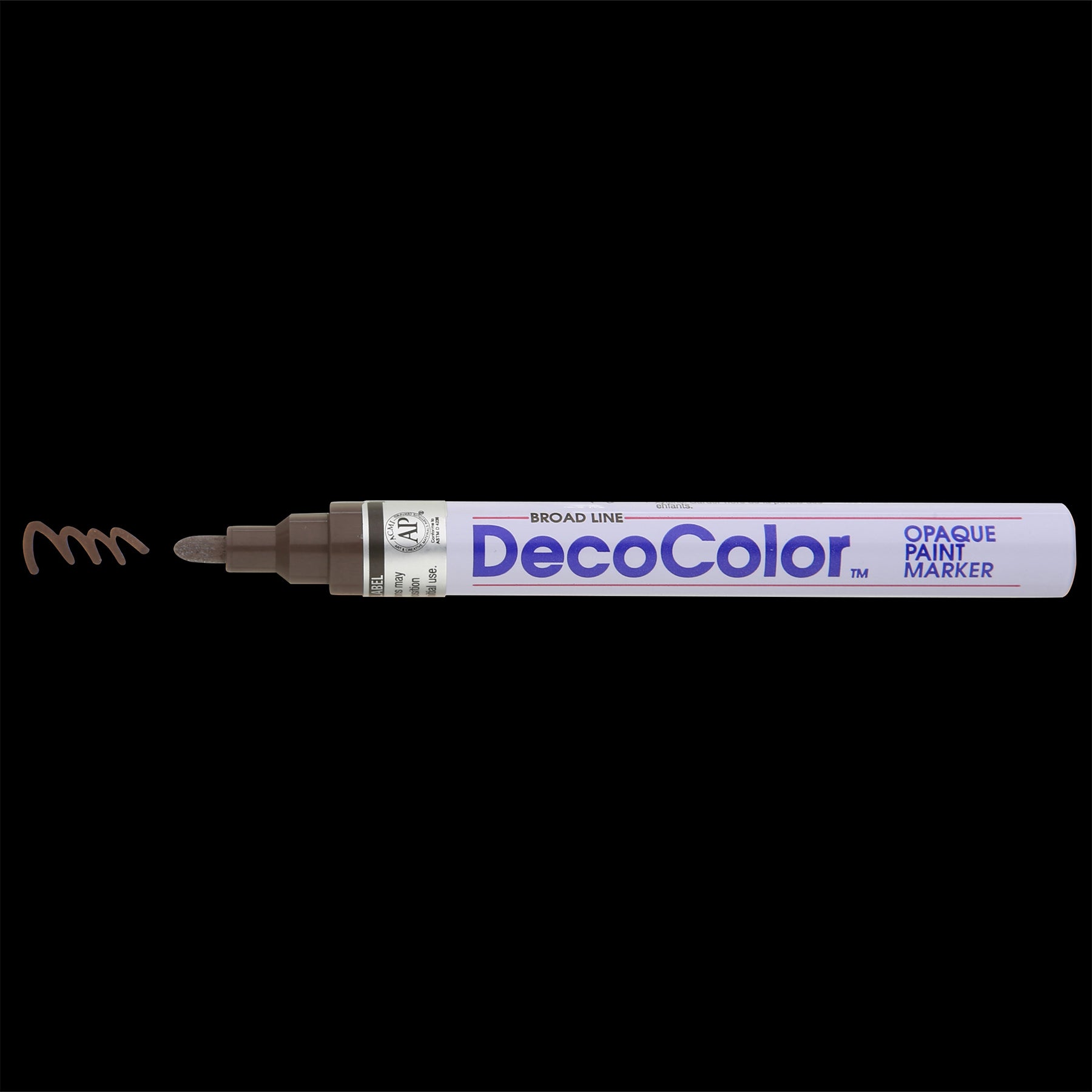 DecoColor® Paint Marker, Broad, 300-S, Dark Brown #18