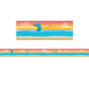 Seas the Day Horizon Extra Wide Die-Cut Deco Trim®, 37 Feet