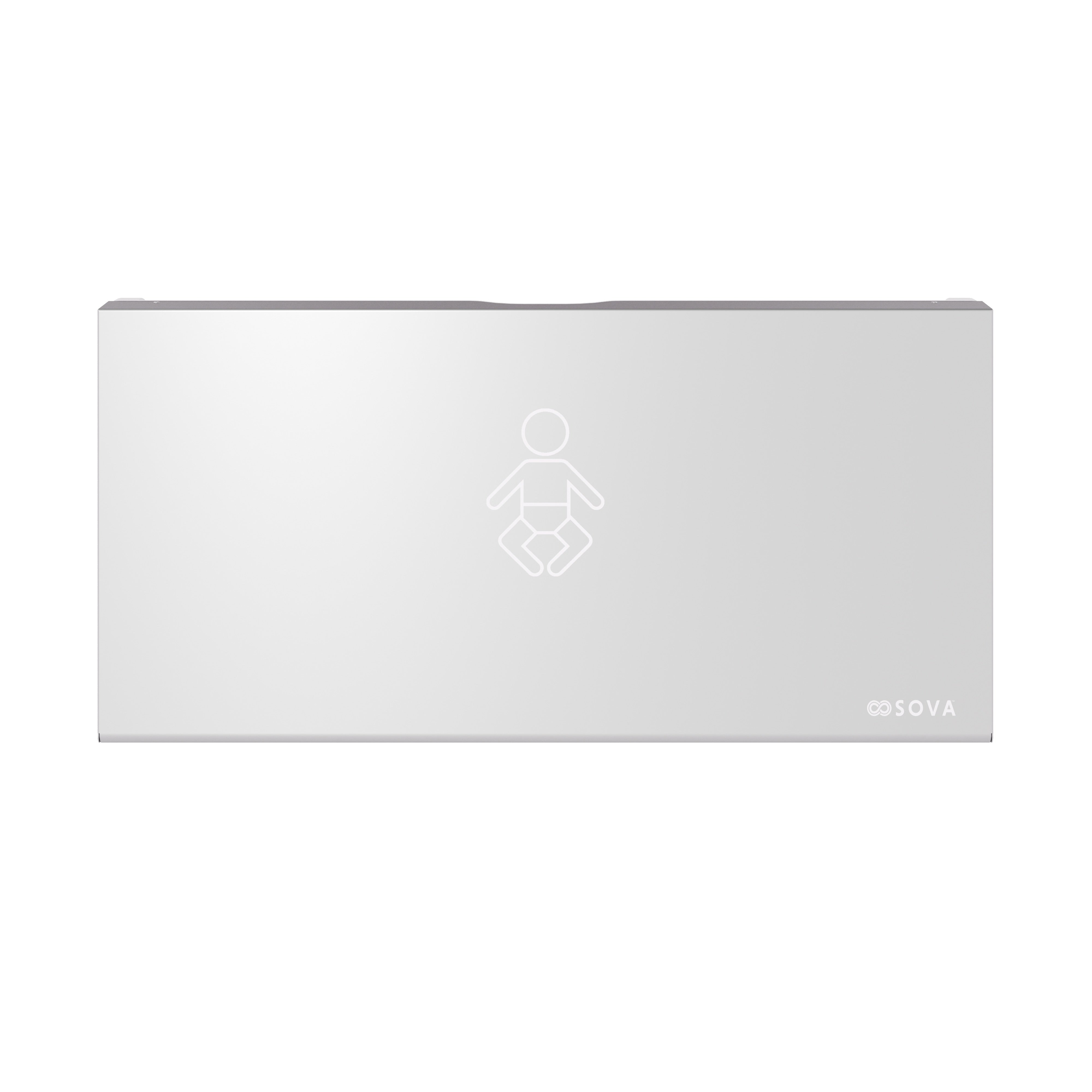 Aura Frameless Surface Mount w/Full Stainless Wrap - Stainless Steel