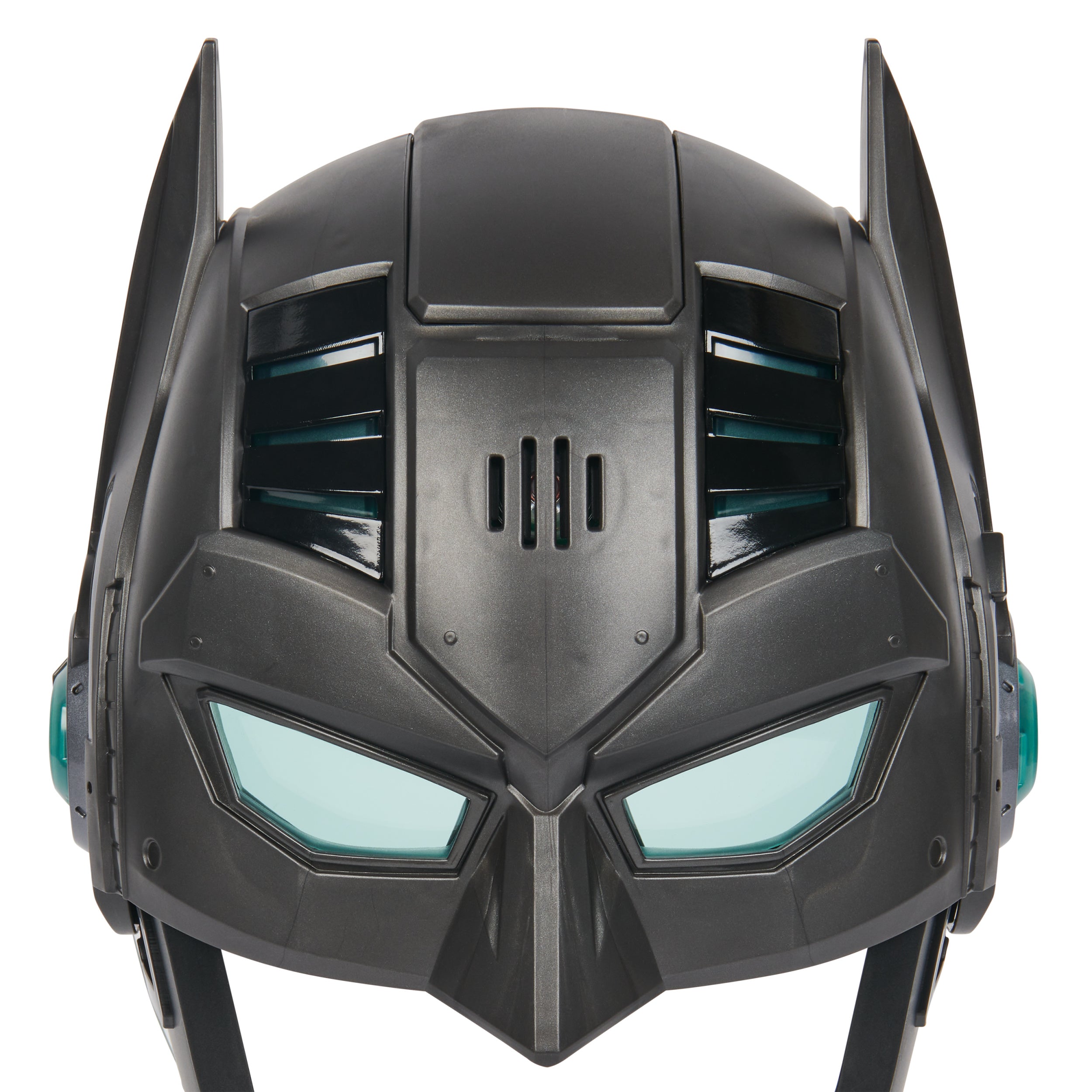 DC Comics, Armor-Up Batman Mask with Visor, 15+ Sounds & Phrases, Lights, Halloween Costume for Kids Roleplay for Boys and Girls Ages 4 and Up