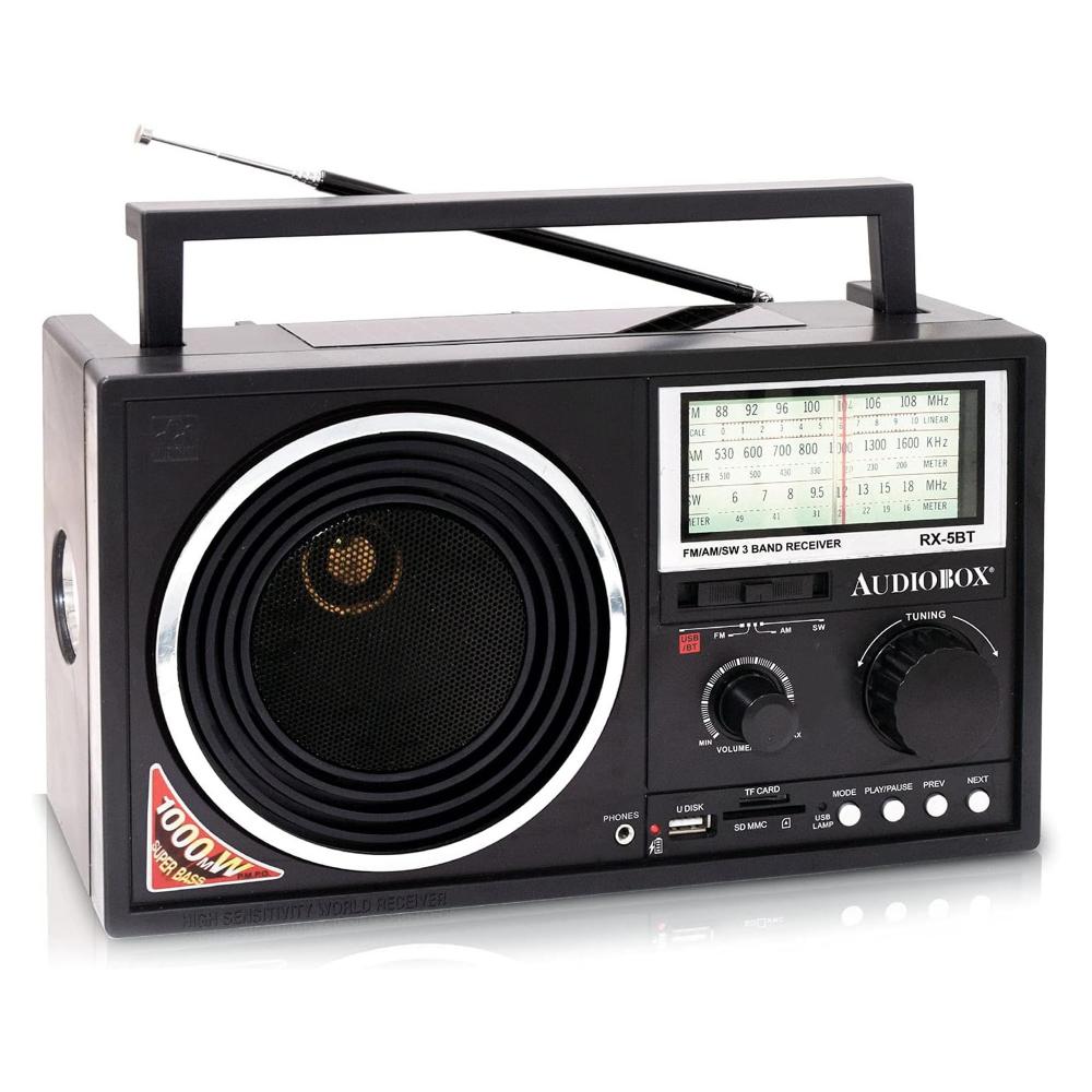 Audiobox Audiobox Multiband Bluetooth® Solar Radio (RX5BT)