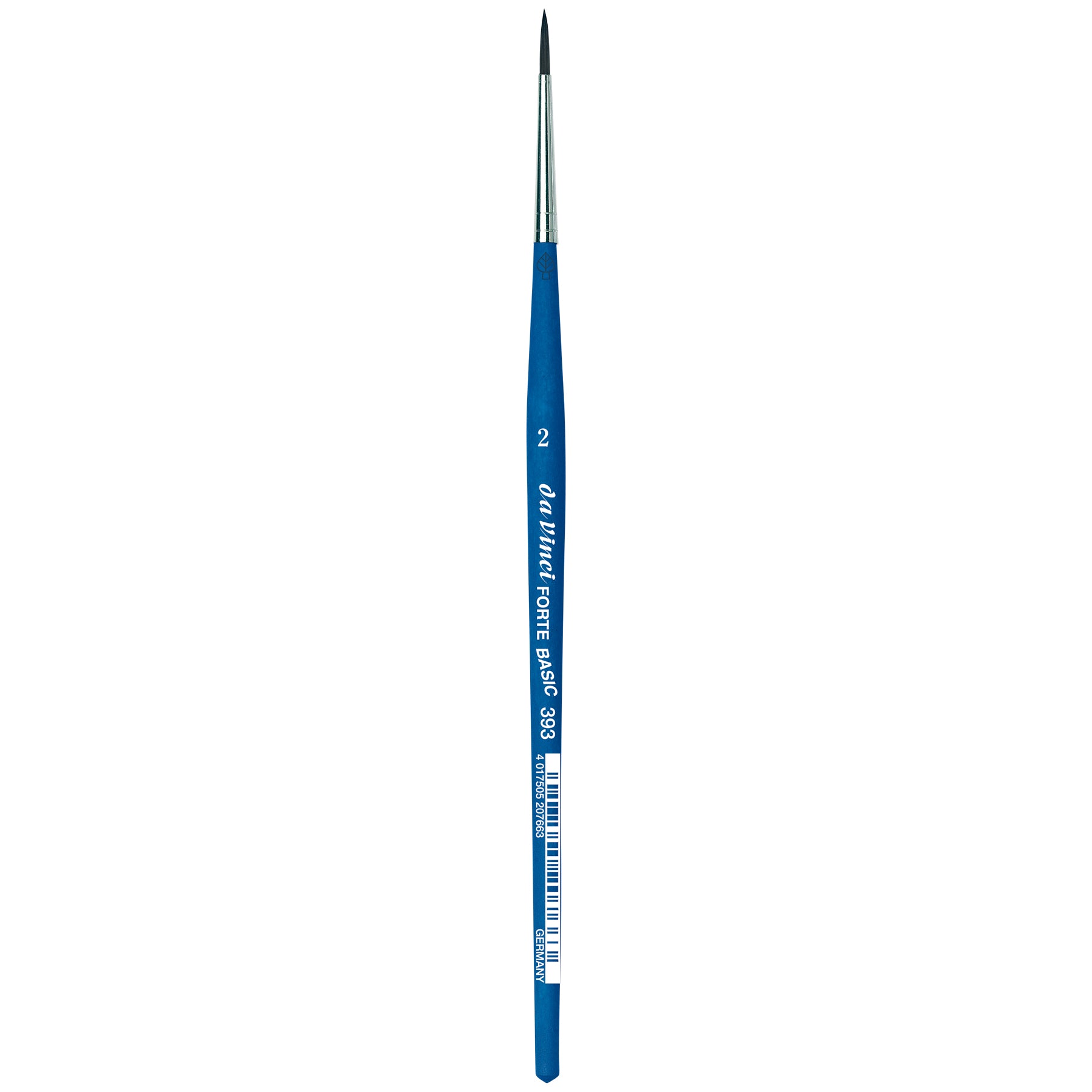 FORTE BASIC Student Brush, Synthetic, Acrylic, Round, Series 393, Size 2