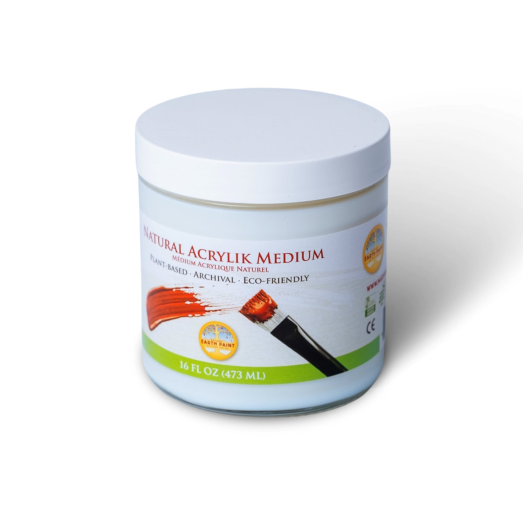 Natural Acrylik Medium - 16 oz