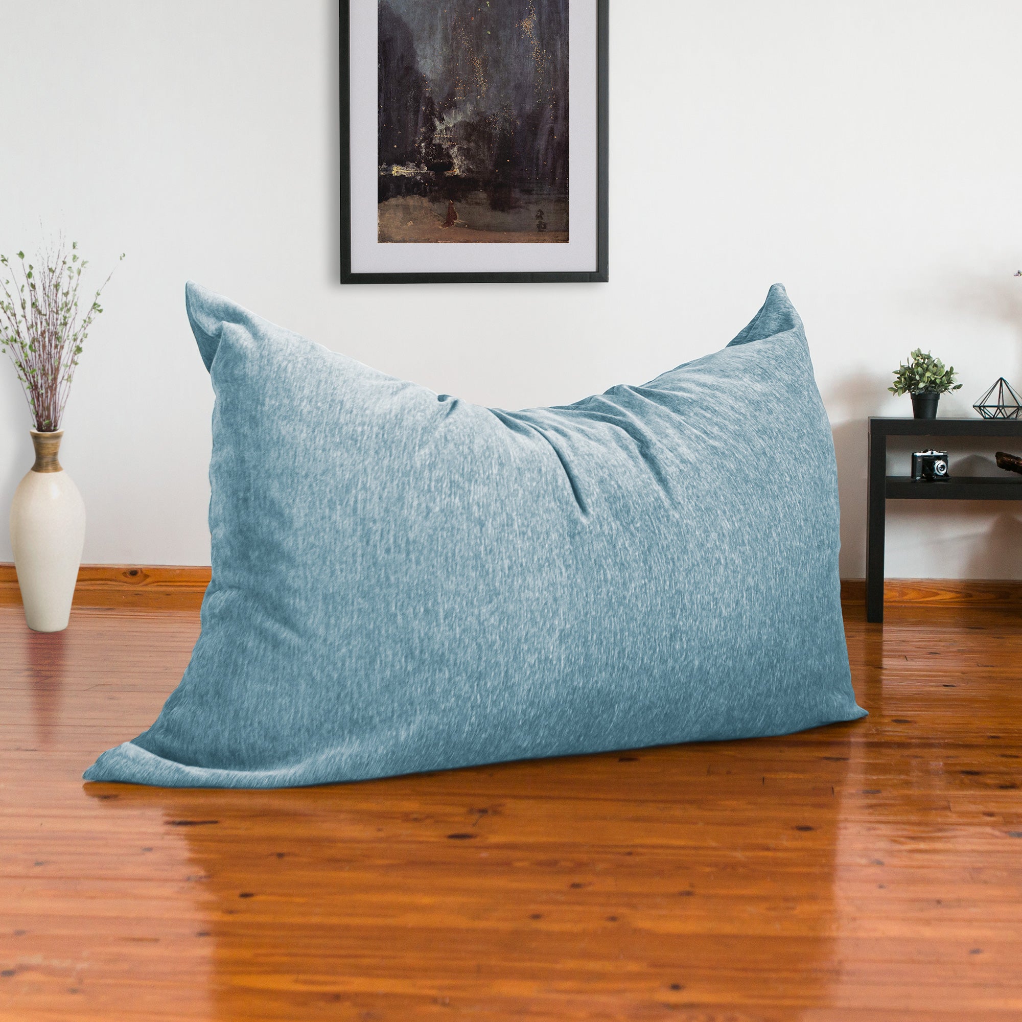 Jaxx Bean Bags Jaxx 5.5 ft Pillow Saxx Bean Bag, Turquoise