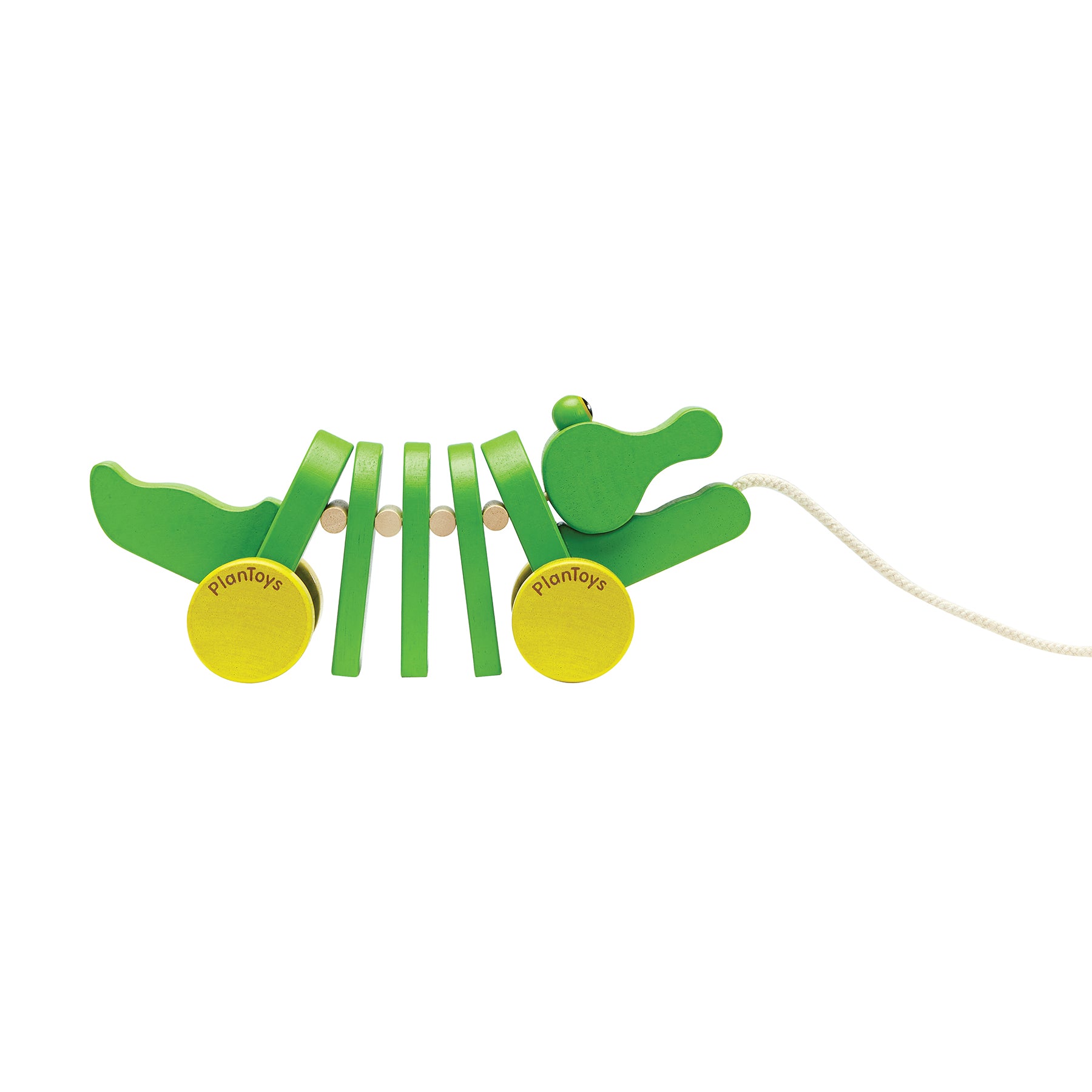 Dancing Alligator Wooden Pull Toy
