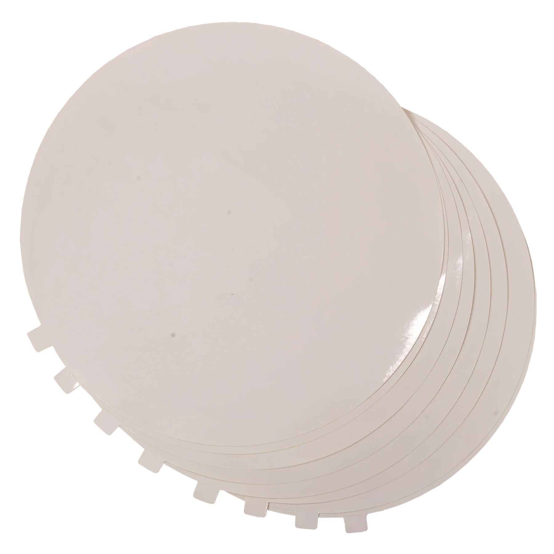 Round Adhesive Blank Replacement Sheets, Pack of 8