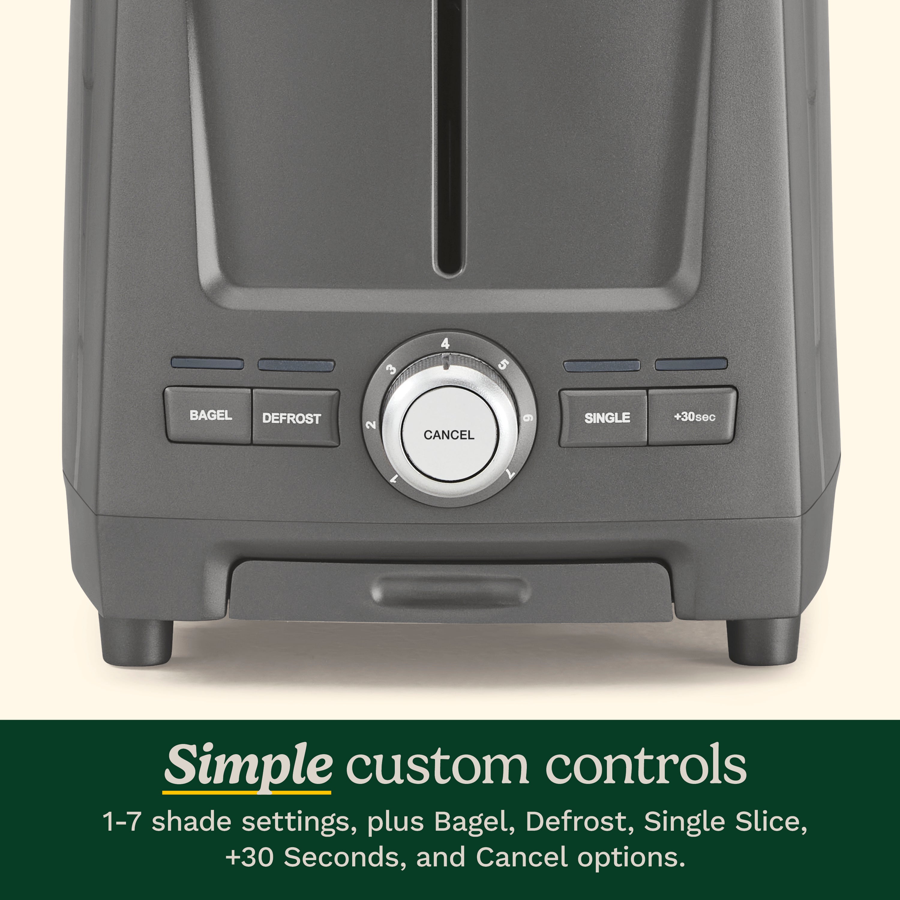 Cuisinart 2-Slice XL Slot Plastic Toaster
