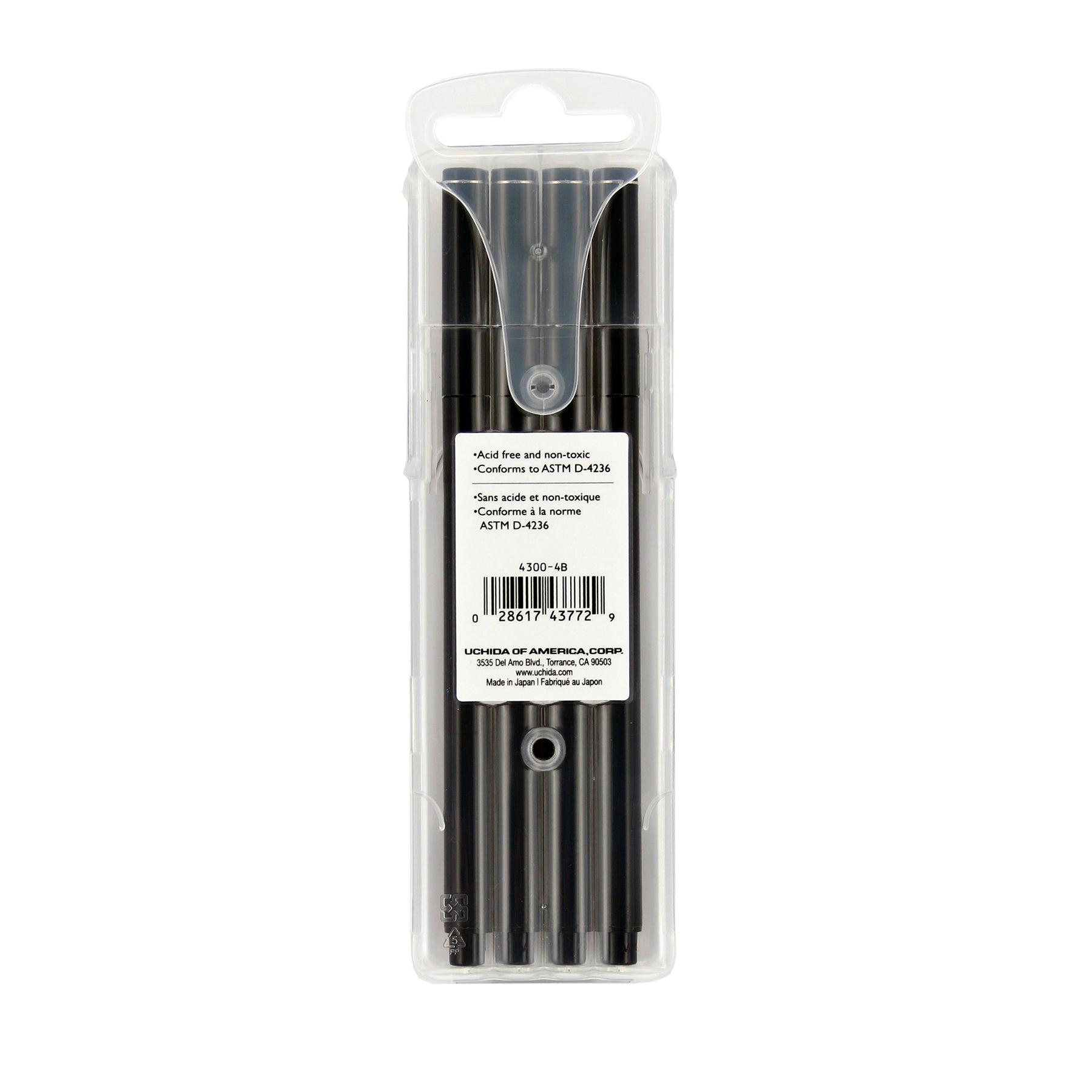 4300-4B LE PEN 4 PCS BLACK SET