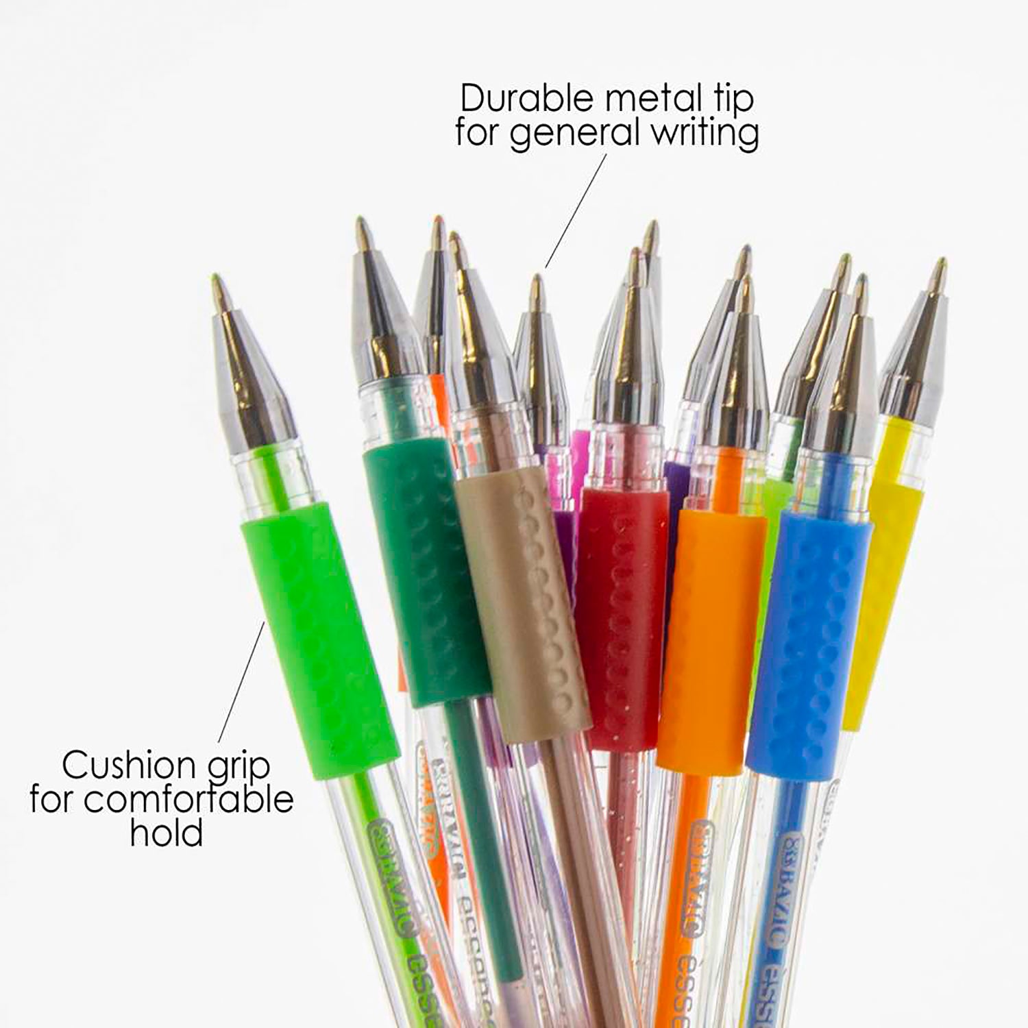 Essence Gel Pen with Cushion Grip, Scented, Box of 24