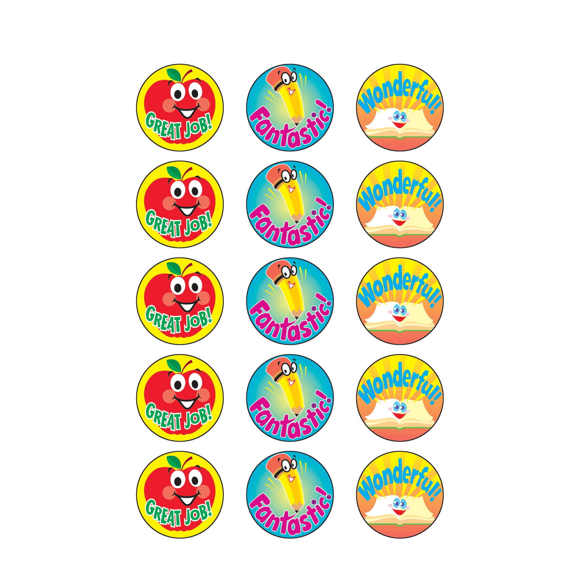 School Time/Apple Stinky Stickers®, 60 ct.