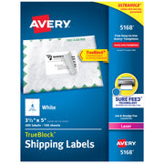 400 AVERY SHIPPING LABELS 3.5X5