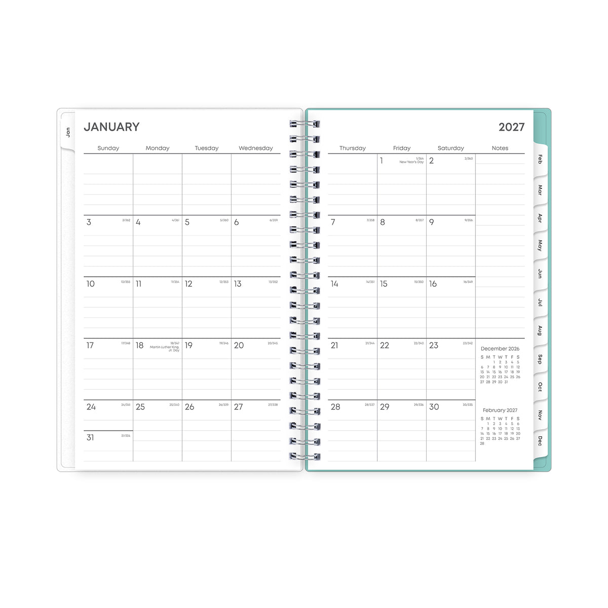 PLANNING CAL BS CHLOE 5X8 RY27