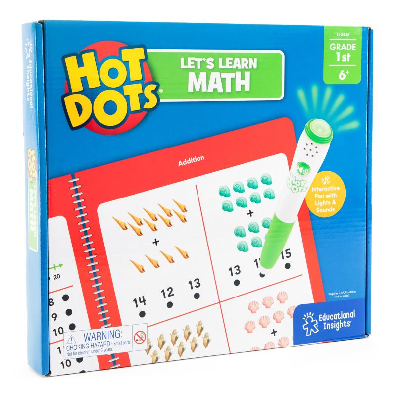Hot Dots Let's Learn Math - 1st Grade
