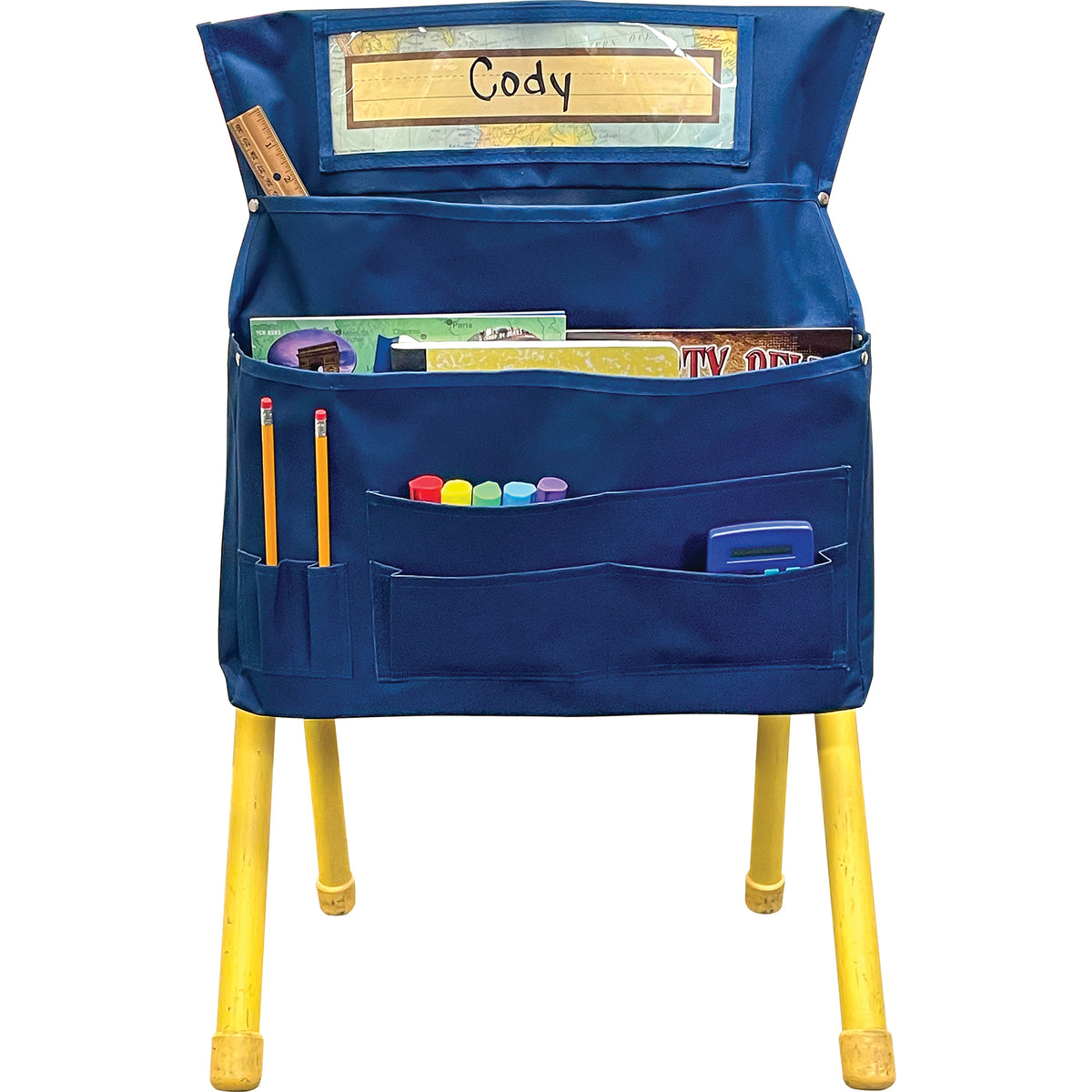 NAVY BLUE CHAIR POCKET LARGE