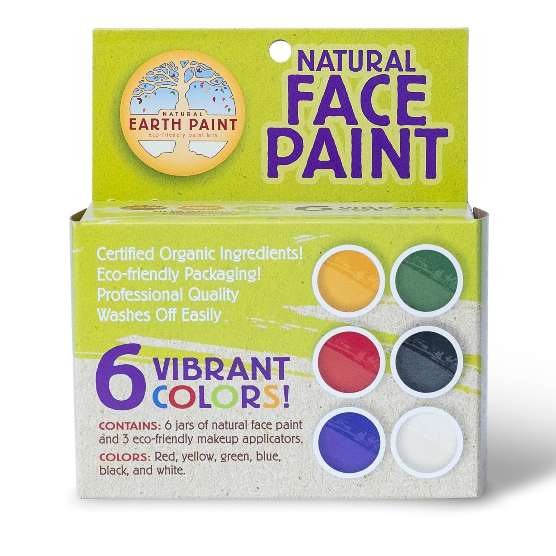 Natural Face Paint Kit