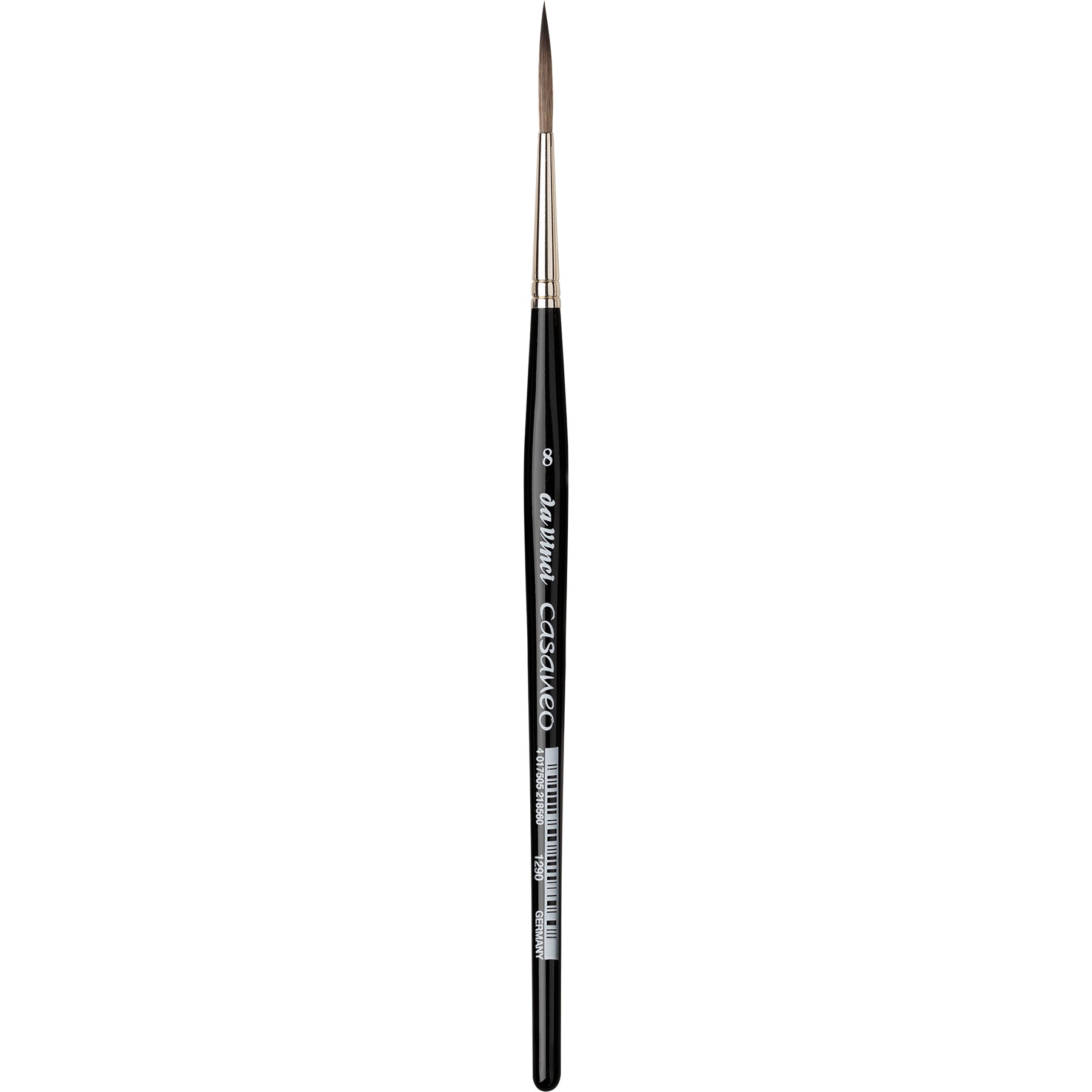 CASANEO Rigger, Extra Soft Synthetics, Watercolor & Acrylic, Liner, Series 1290, Size 8