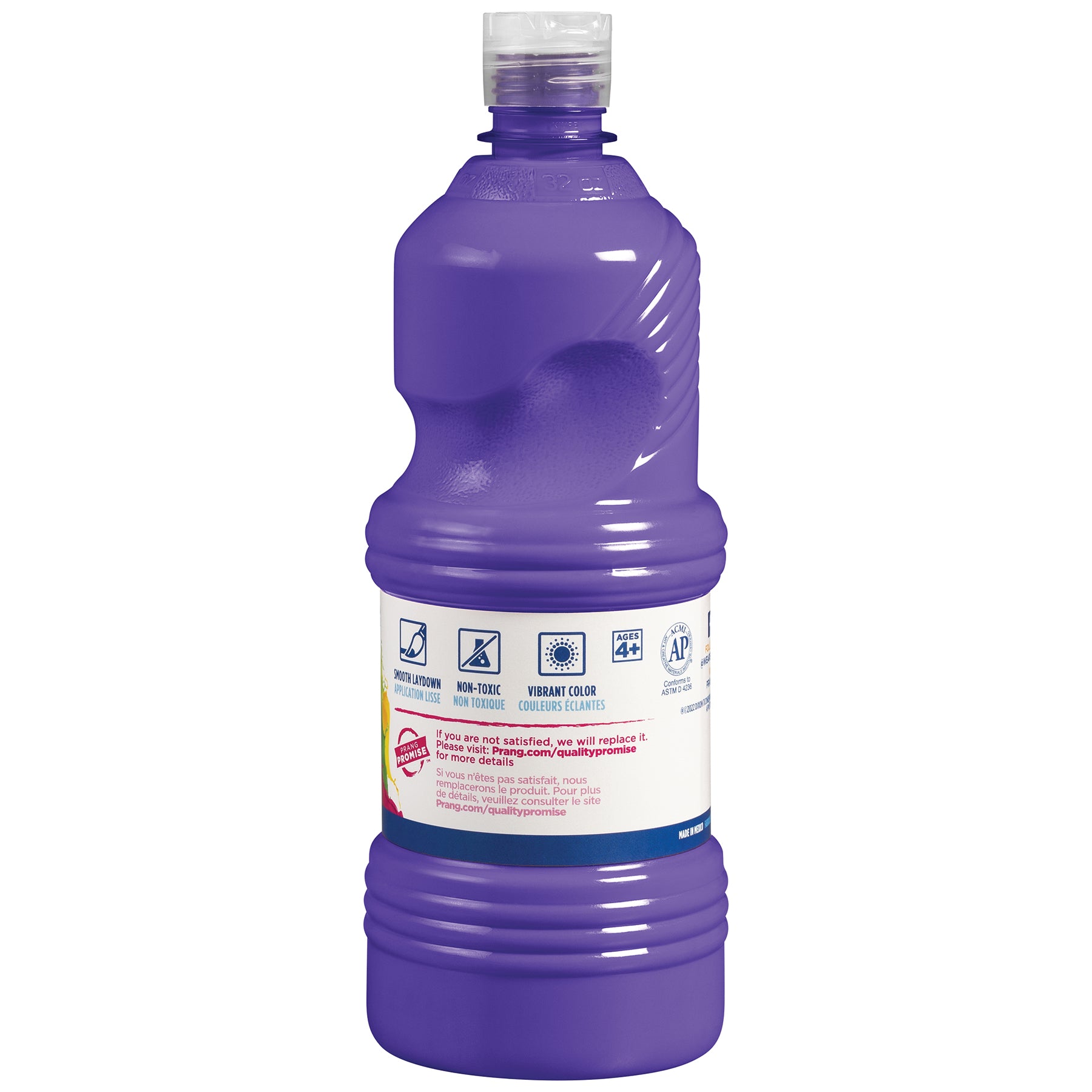 Ready-to-Use Tempera Paint, Violet, 32 oz