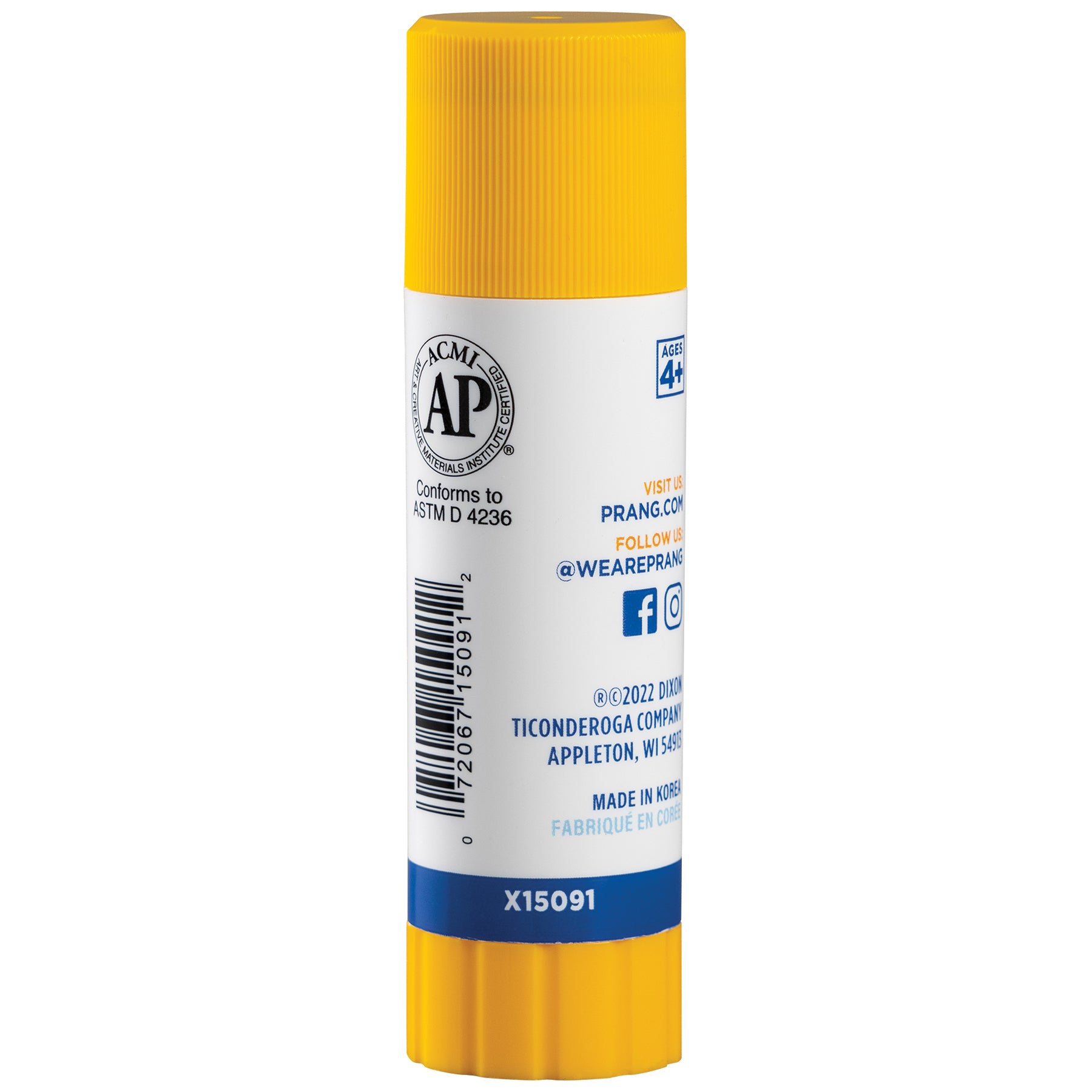 Washable Glue Stick, Blue, 1.27 Oz, Single