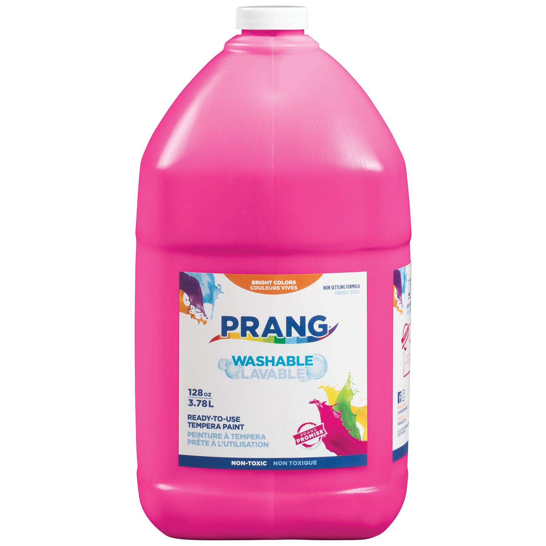 Washable Tempera Paint, Magenta, Gallon
