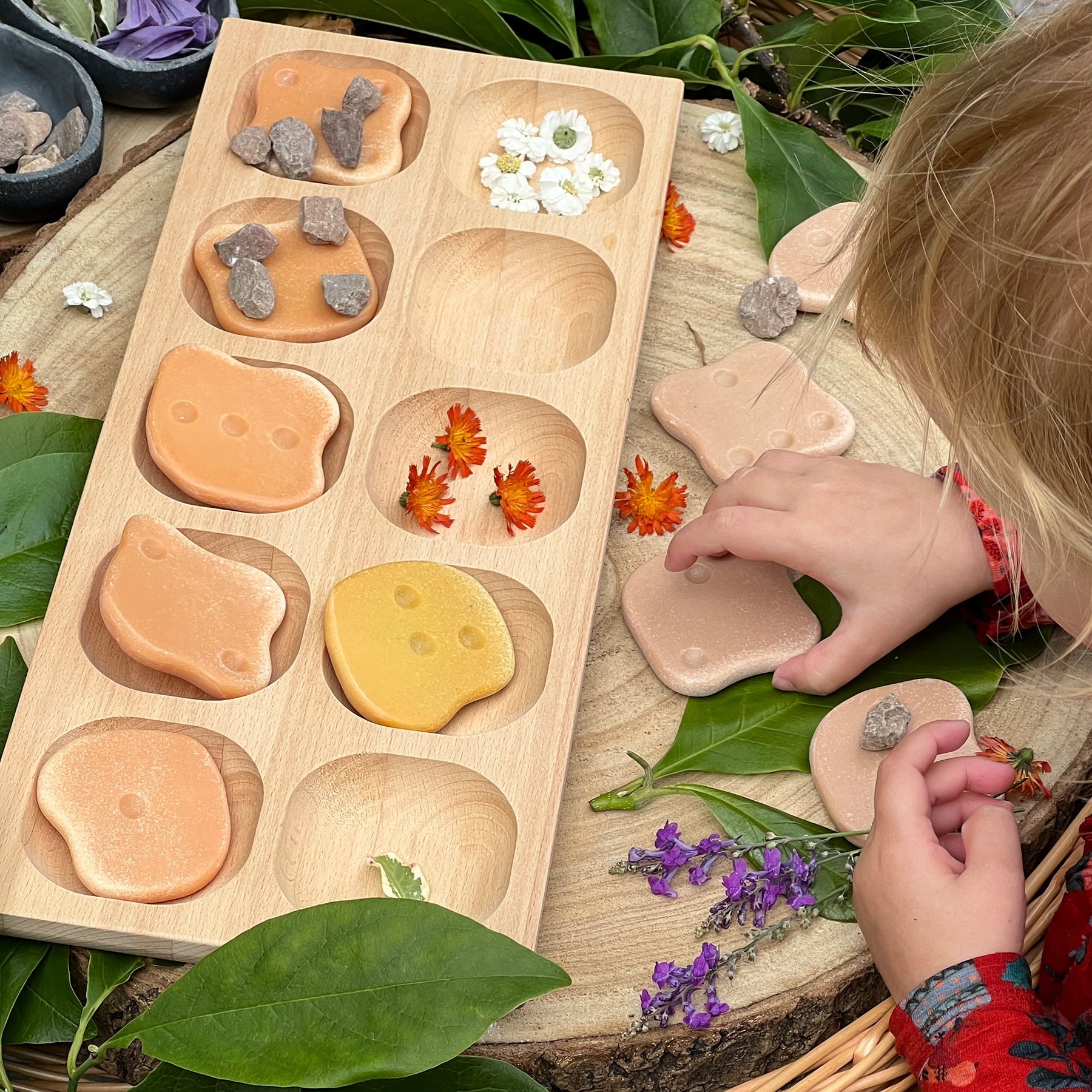 Natural 10-Frame Tray